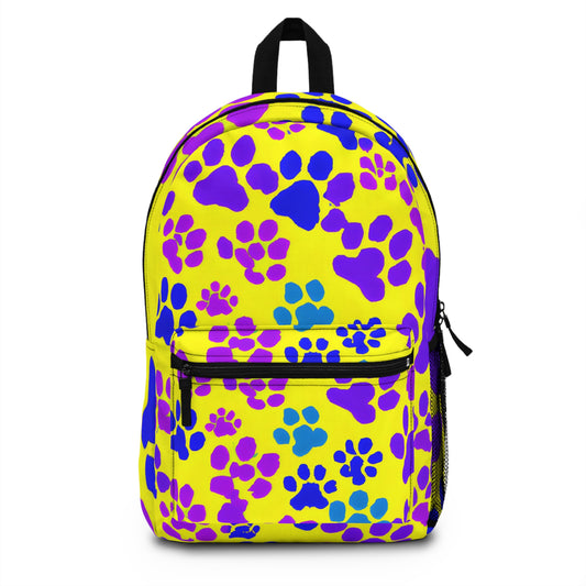 Jacqueline Bouvier-Chic - Paw Print - Backpack