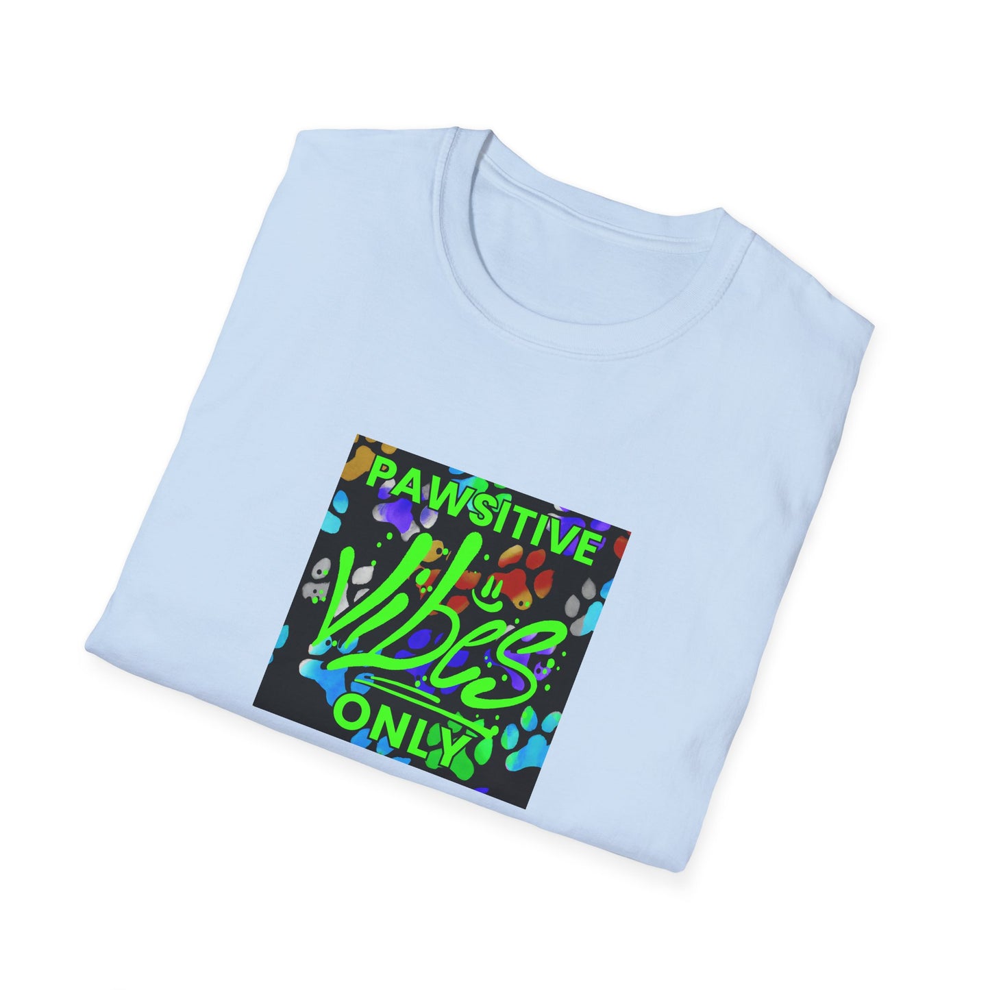 Optimistic Oracle Manoj - "Pawsitive Vibes Only" Unisex Tee