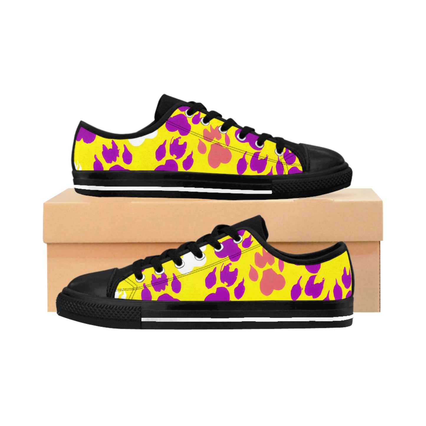 Nicolette Jacquet - Paw Print - Low-Top