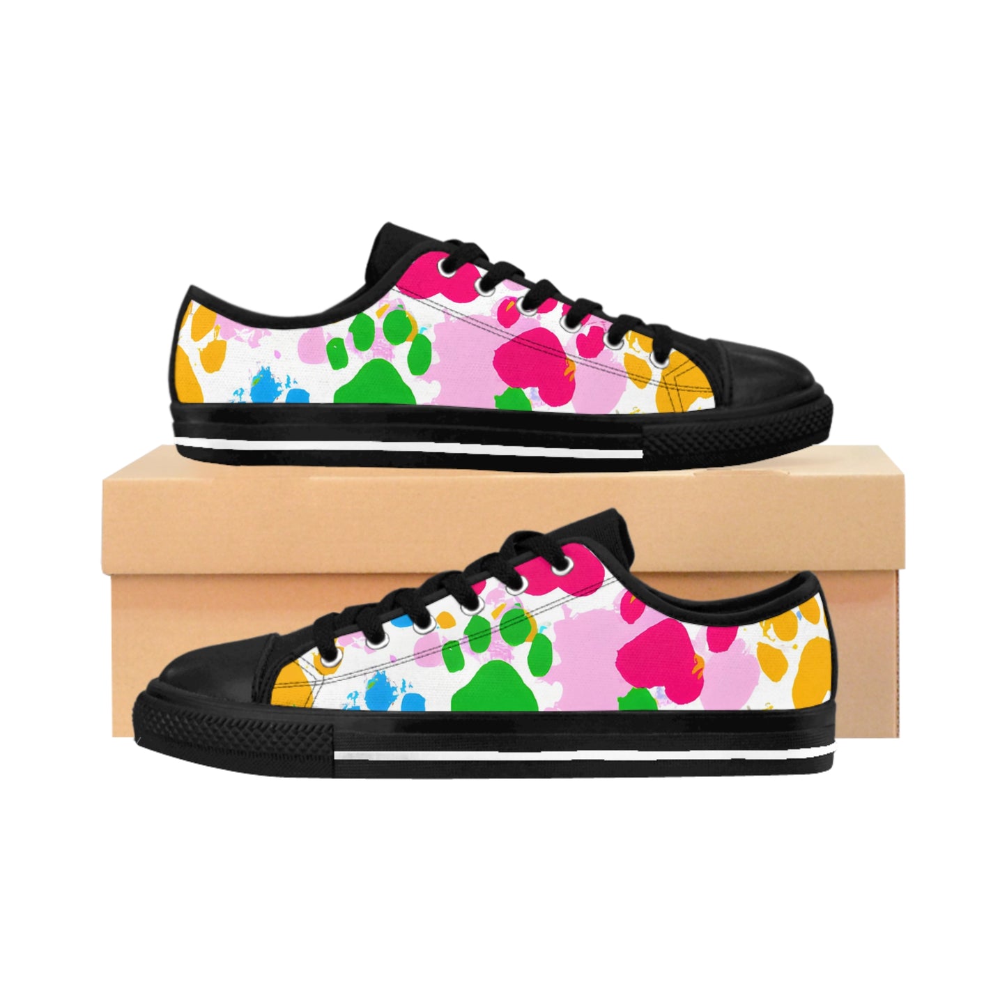 Mareyla Boutin - Paw Print - Low-Top