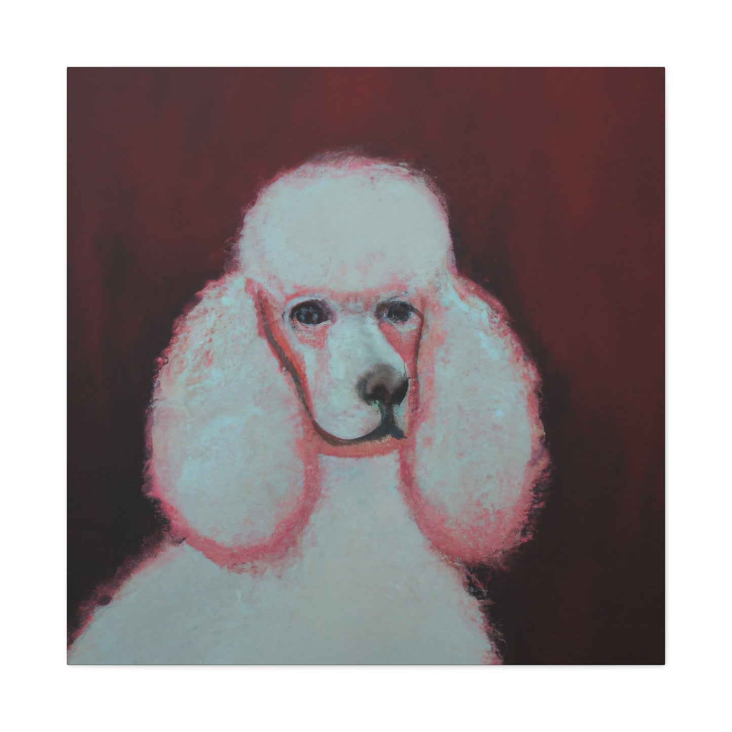 Lady Fedia of Rouen. - Poodle - Canvas