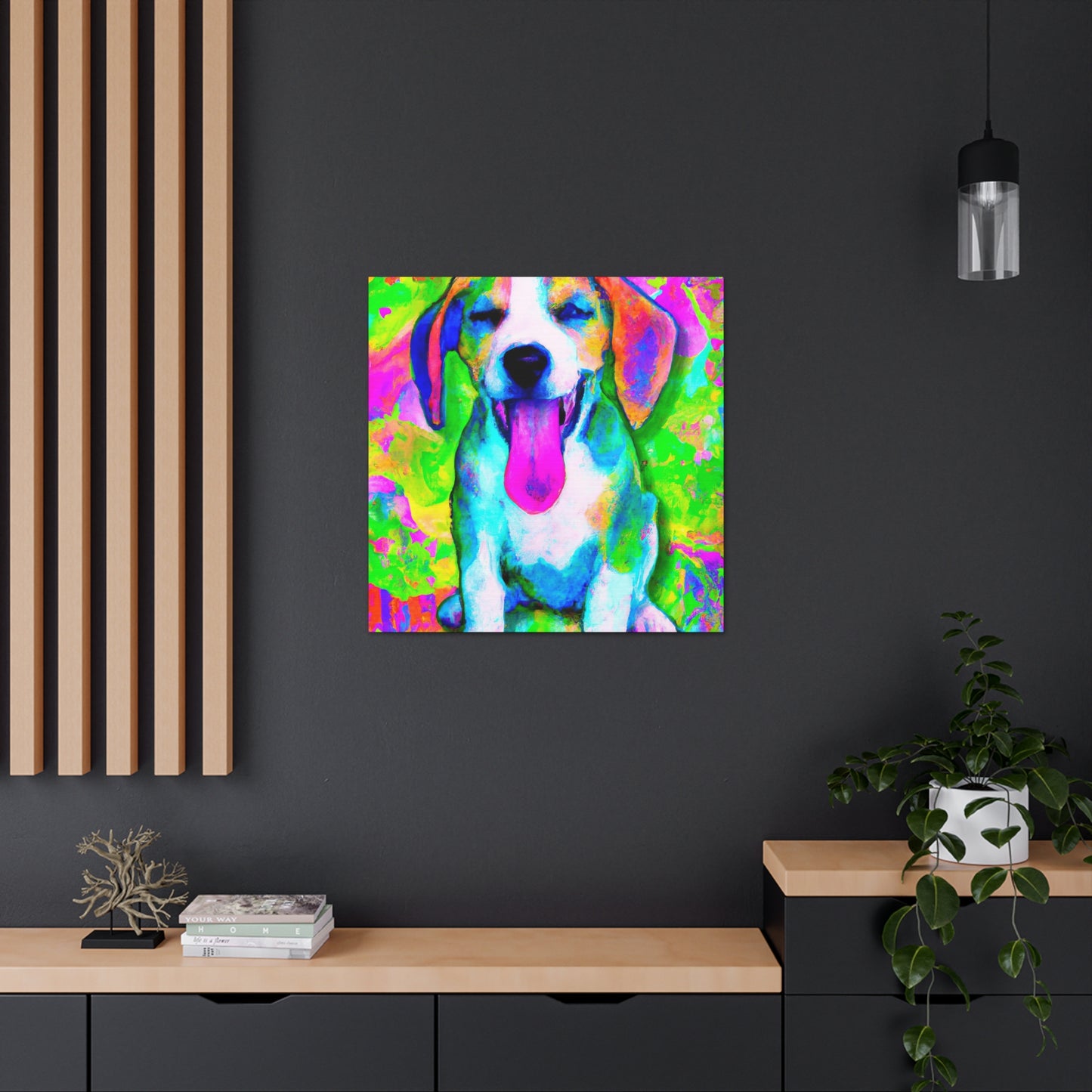 Eldrid de'Medici - Beagle Puppy - Canvas