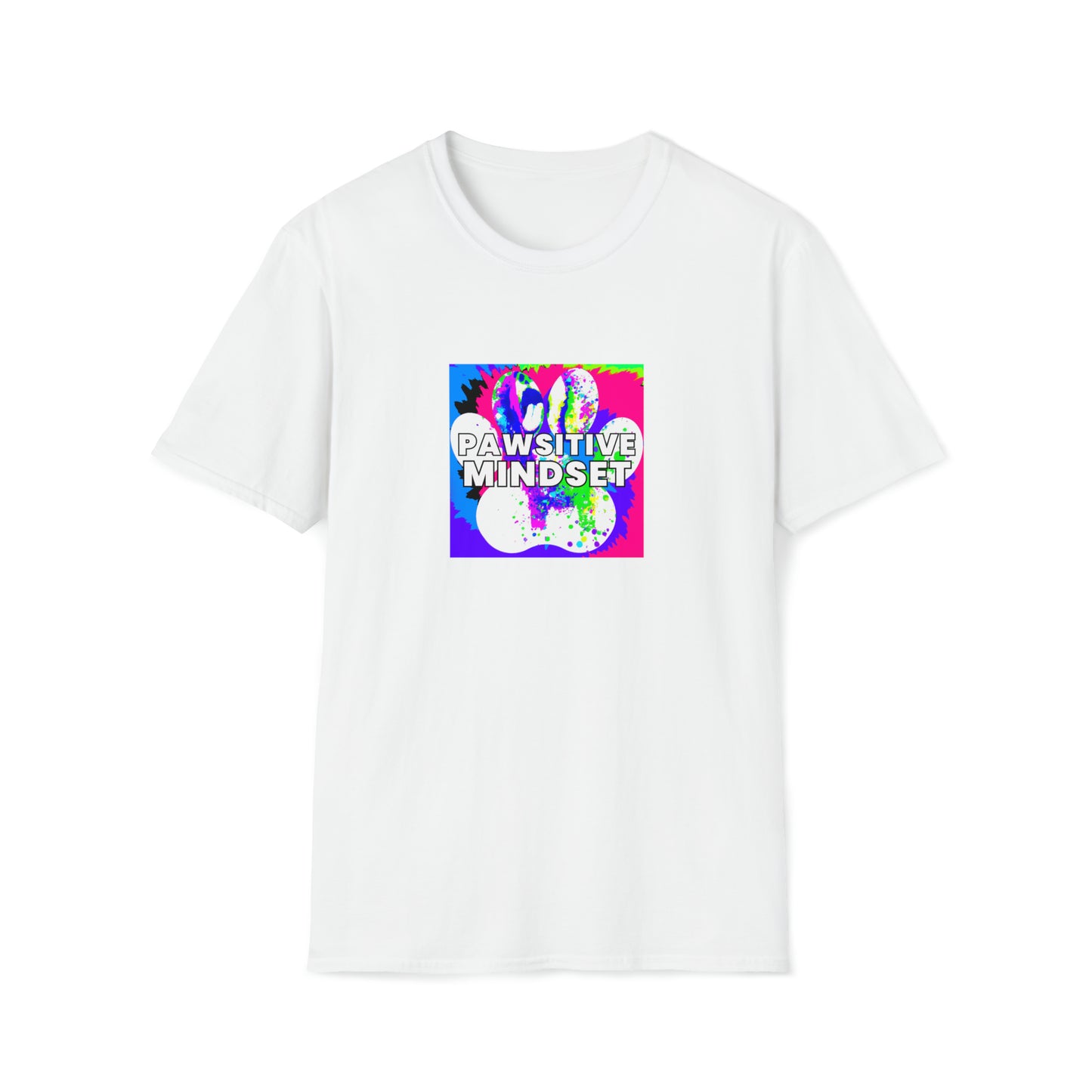 :

Elixirium Designs - "Pawsitive Mindset" Unisex Tee