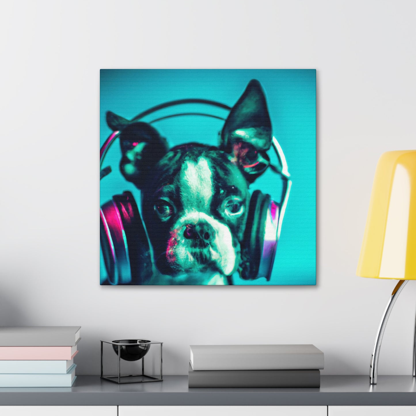 Ludovick Caspian Windsor - Boston Terrier - Canvas