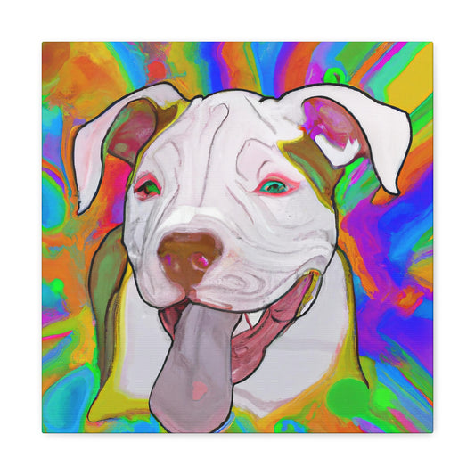 Kendric de Veltrae - Pitbull Puppy - Canvas
