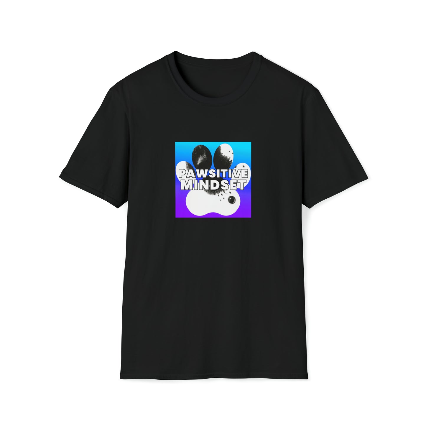 Vinylalley Styles - "Pawsitive Mindset" Unisex Tee