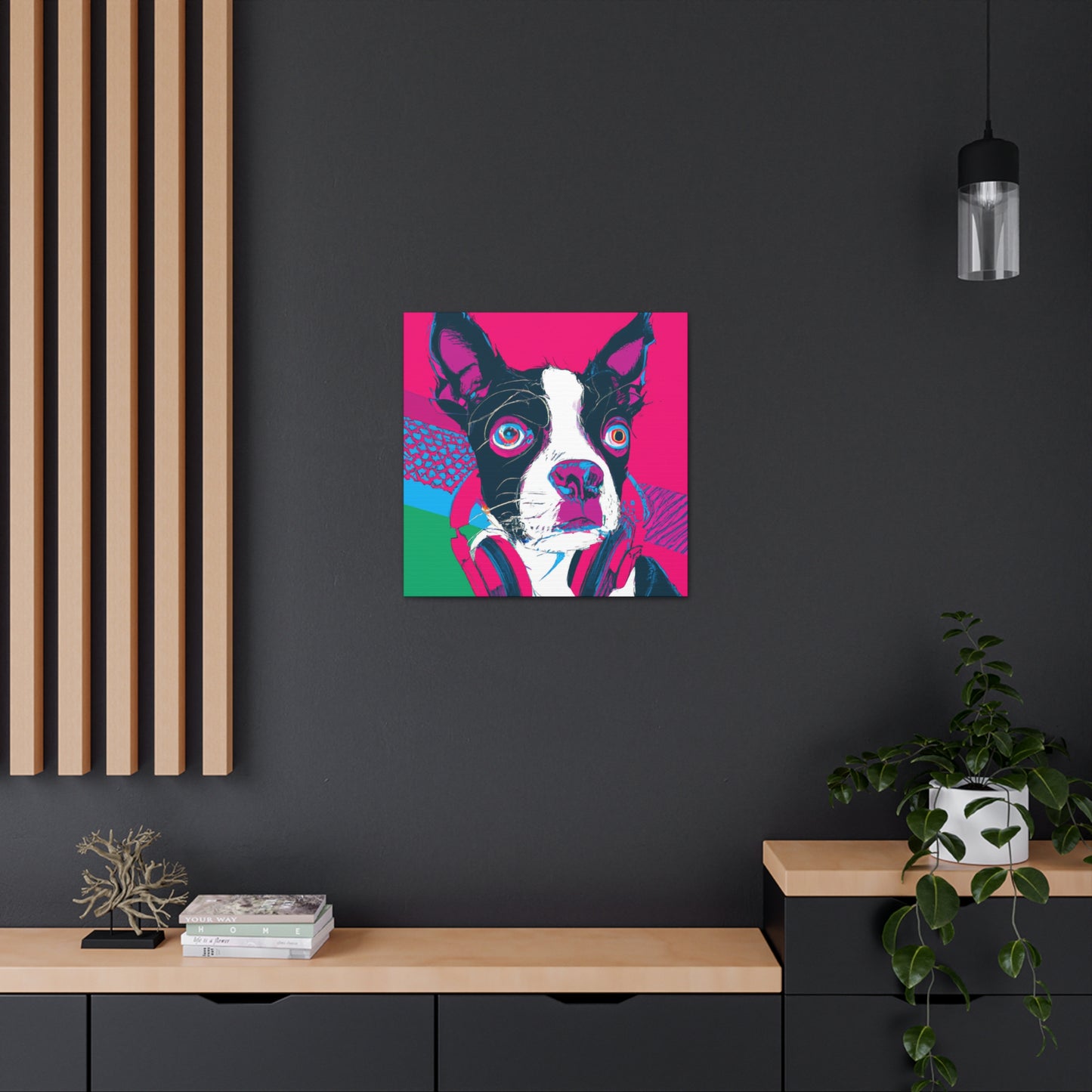 Victorius St.Johnstone - Boston Terrier - Canvas