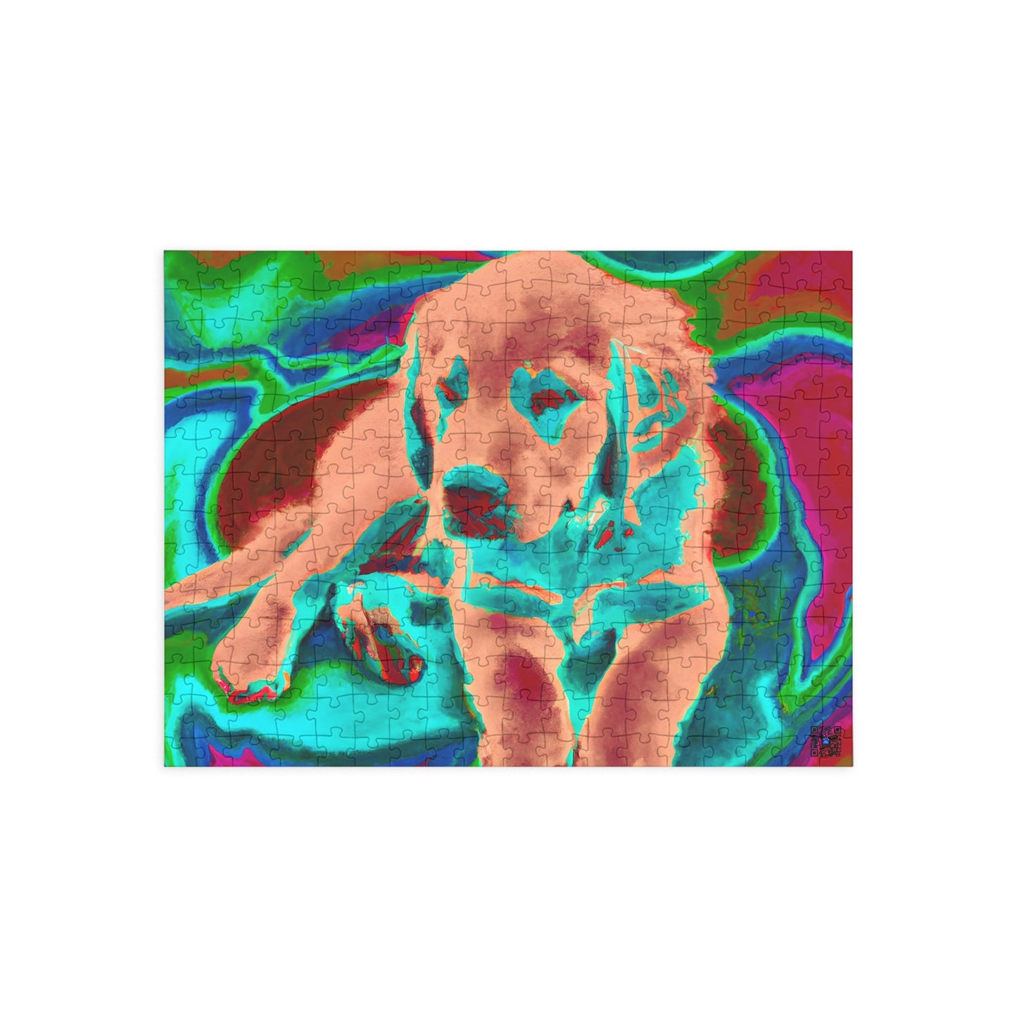 Aurélie Exploration. - Golden Retriever Puppy - Puzzle