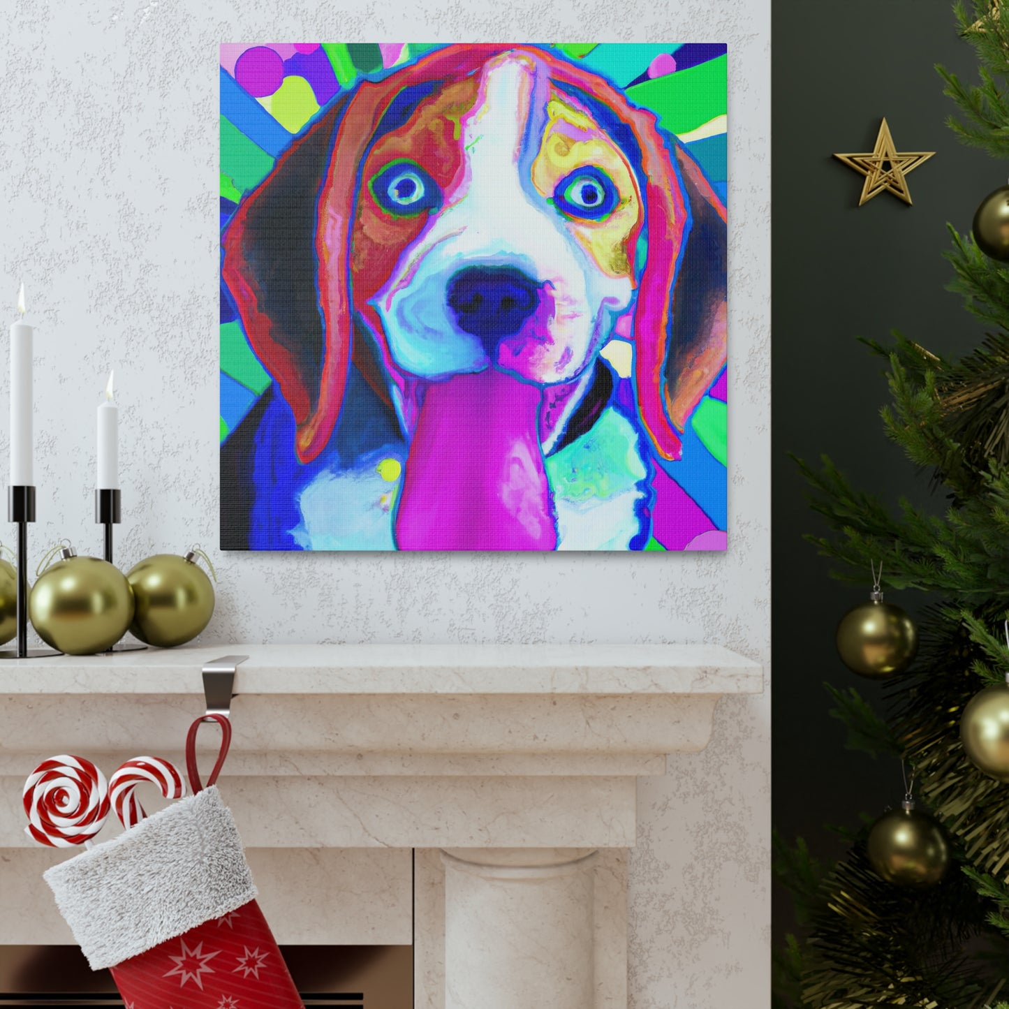 Prince Albert Magnus - Beagle Puppy - Canvas