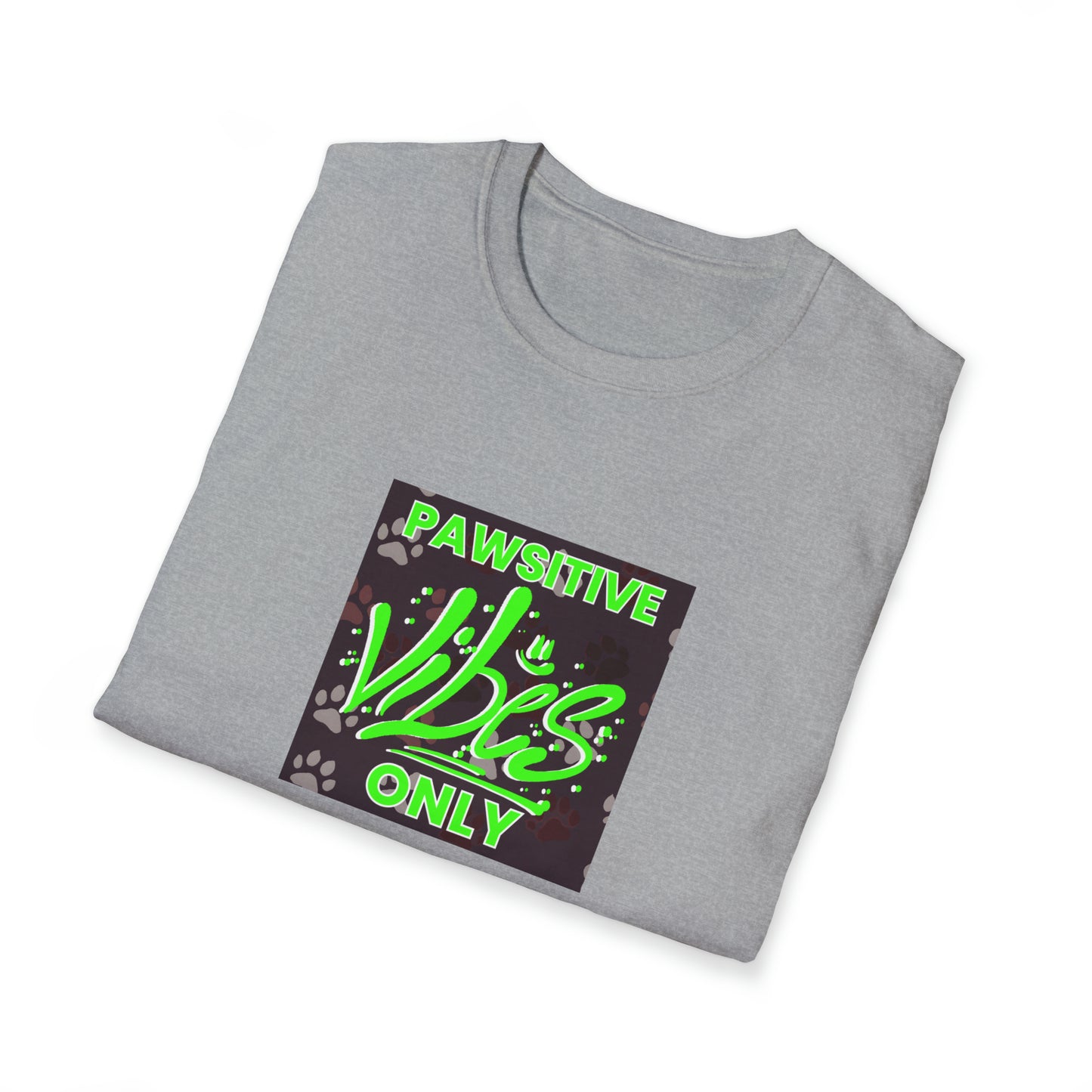 Posi-Power Pete - "Pawsitive Vibes Only" Unisex Tee