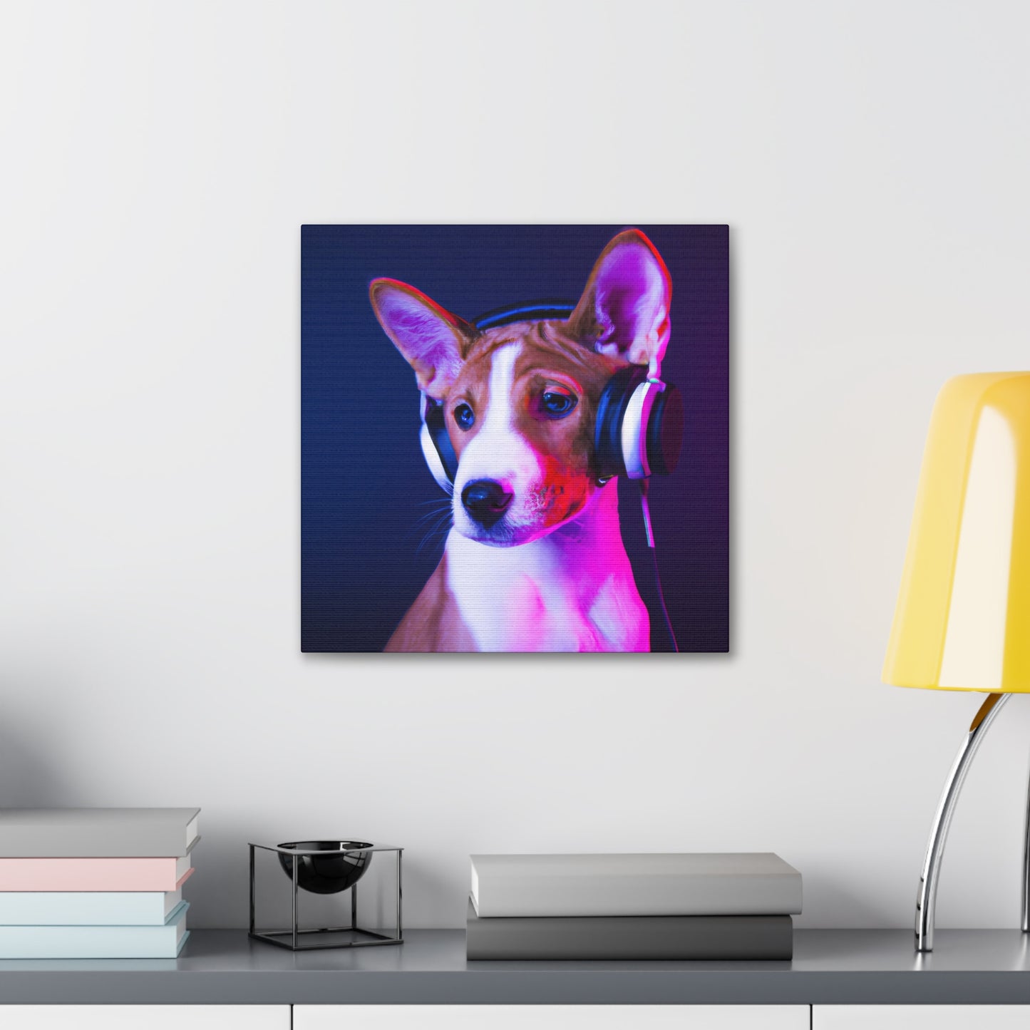 Dalia Ching-Nur - Basenji - Canvas