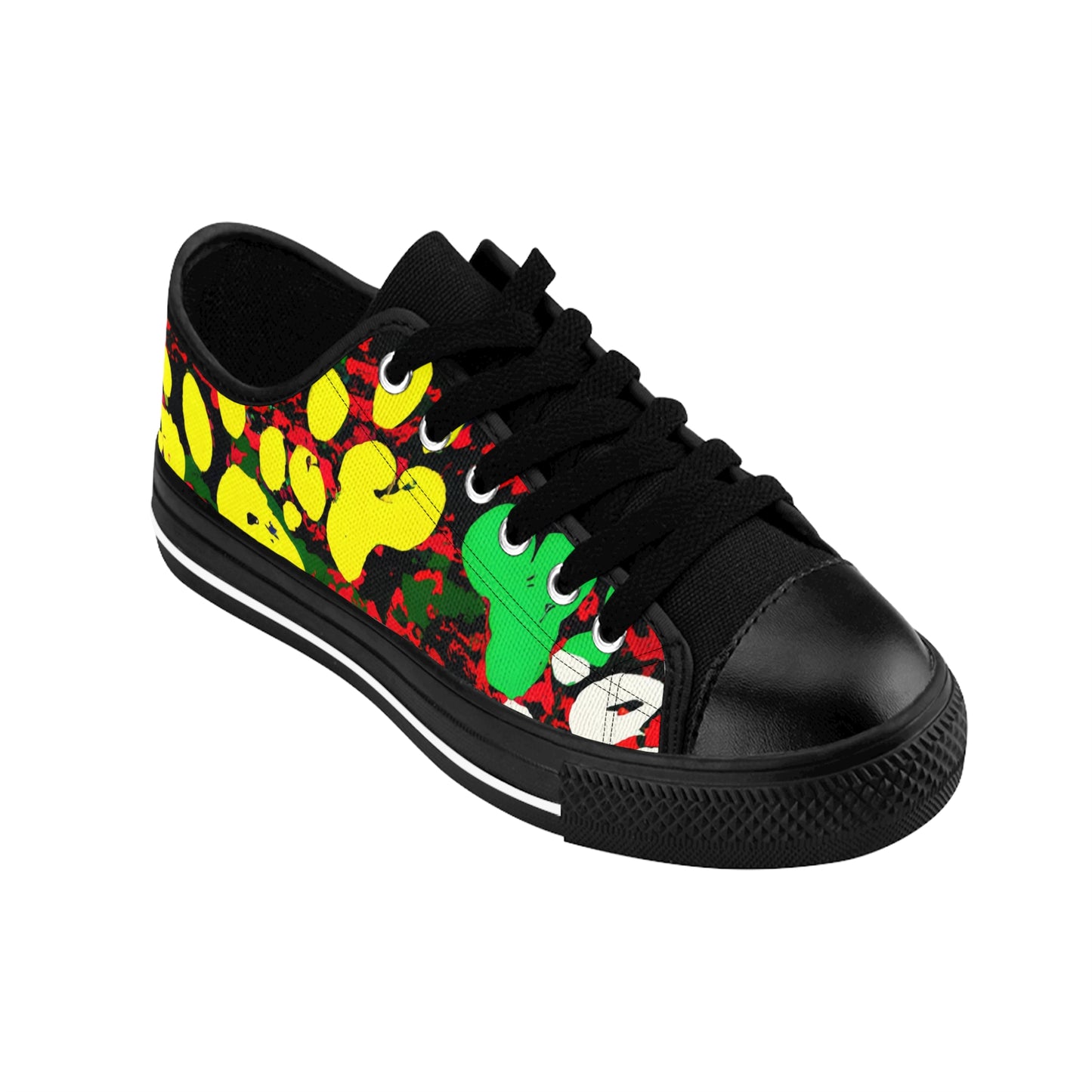 Xaviera LaChaussure - Paw Print - Low-Top