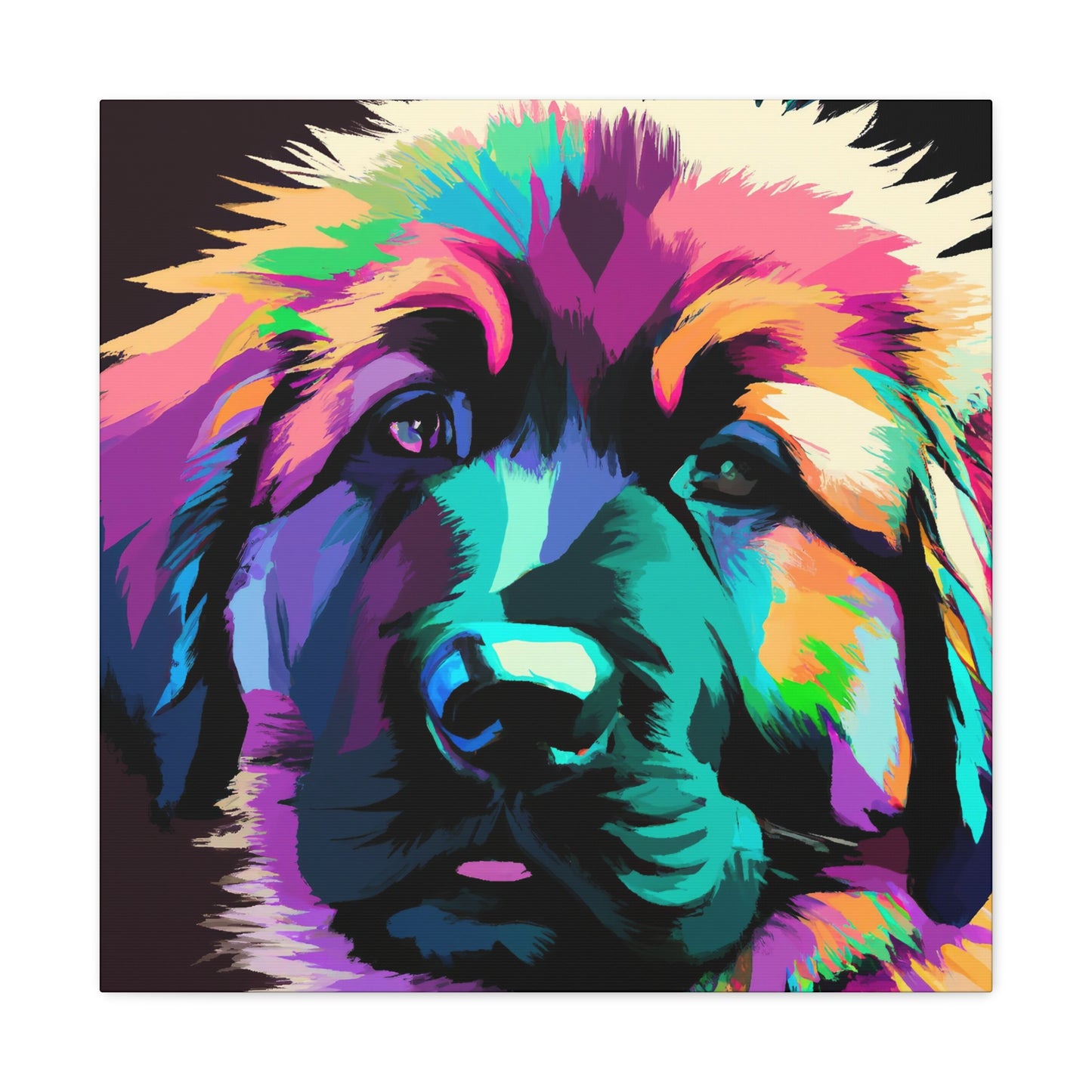 Baroness Estelle von Neumann - Leonberger - Canvas