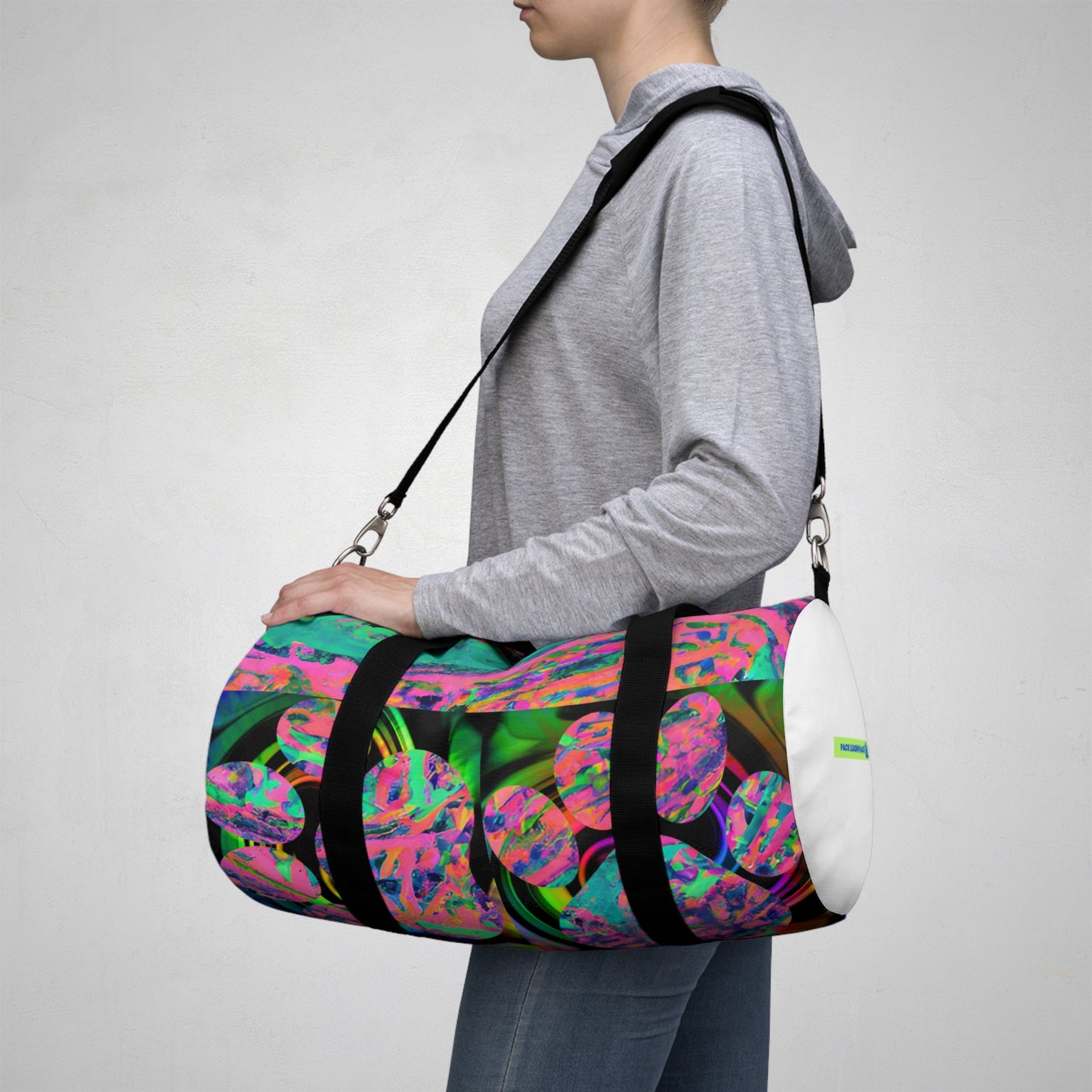 Felicia Fauvelle - Paw Print - Duffel Bag