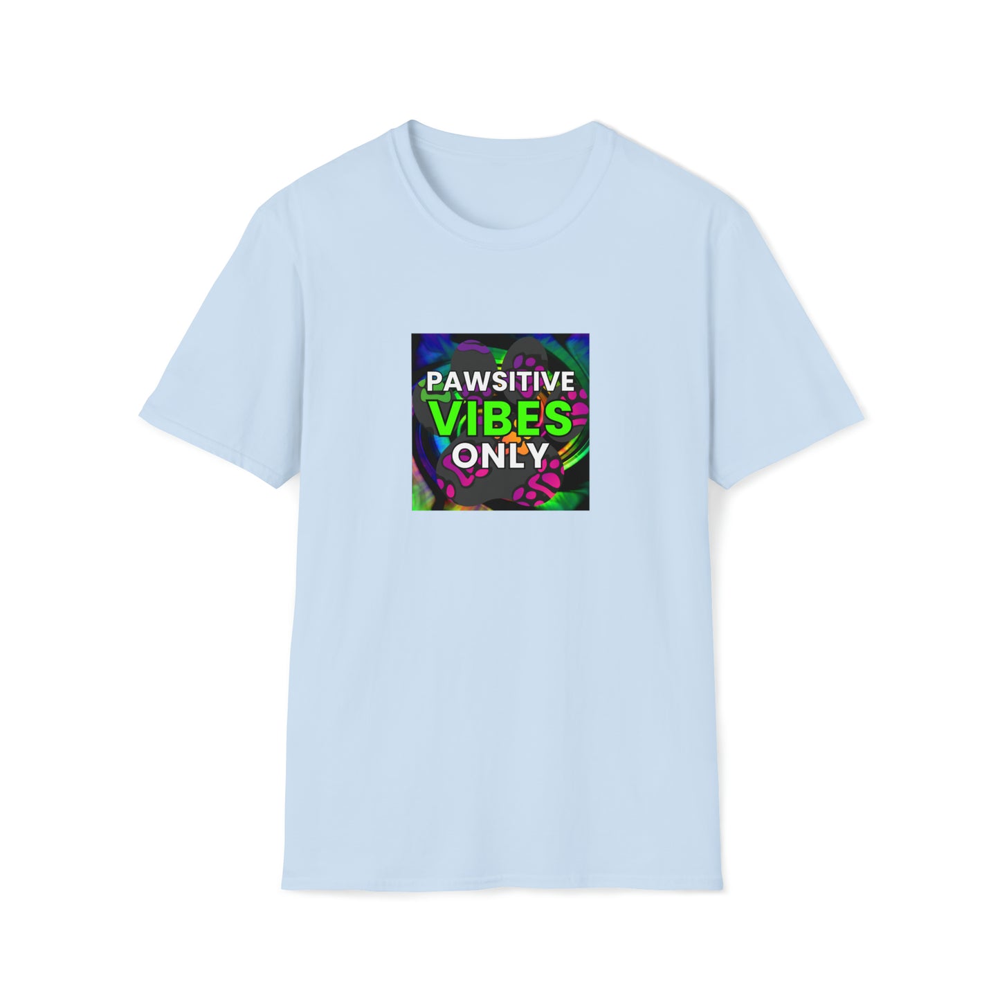 Renaissance Ray - "Pawsitive Vibes Only" Unisex Tee