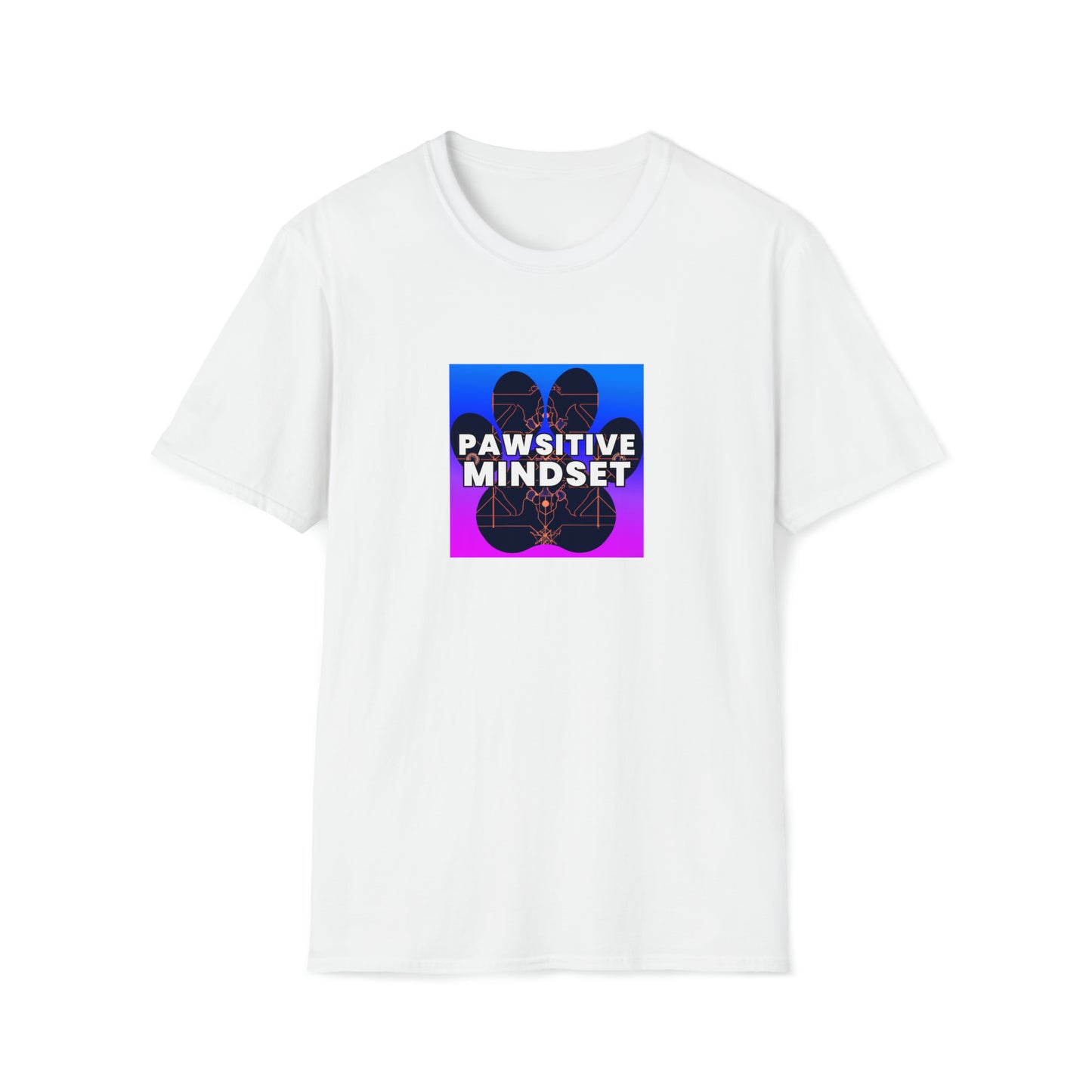 Fashionality 90's. - "Pawsitive Mindset" Unisex Tee