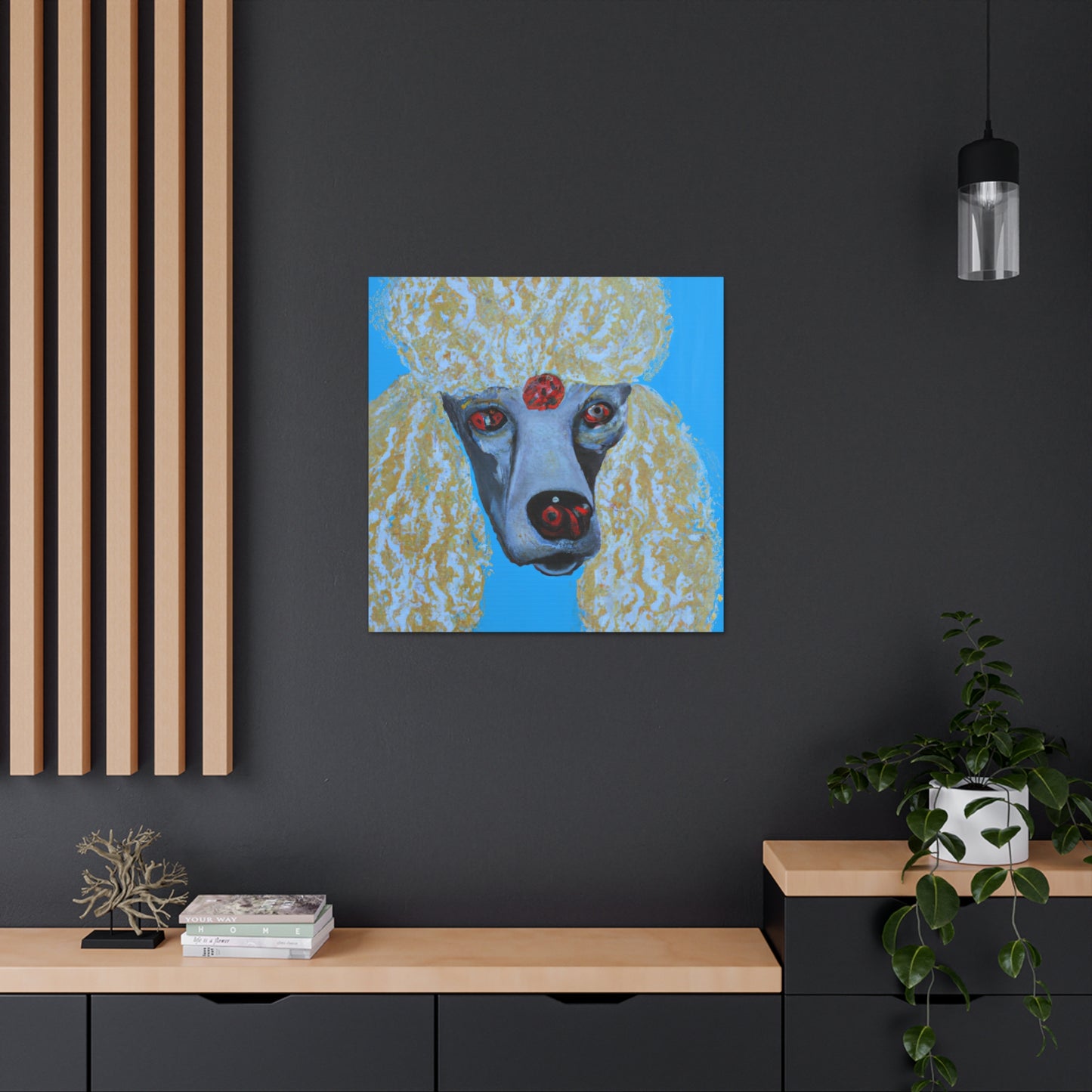 Kingetra Alundar - Poodle - Canvas