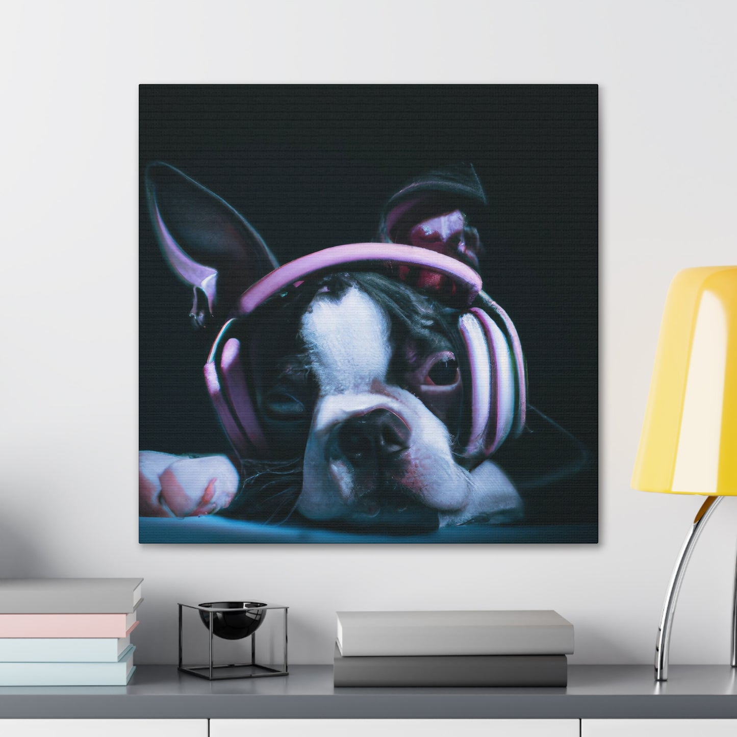 The Baron of Boston - Lady Camille DeVere - Boston Terrier - Canvas