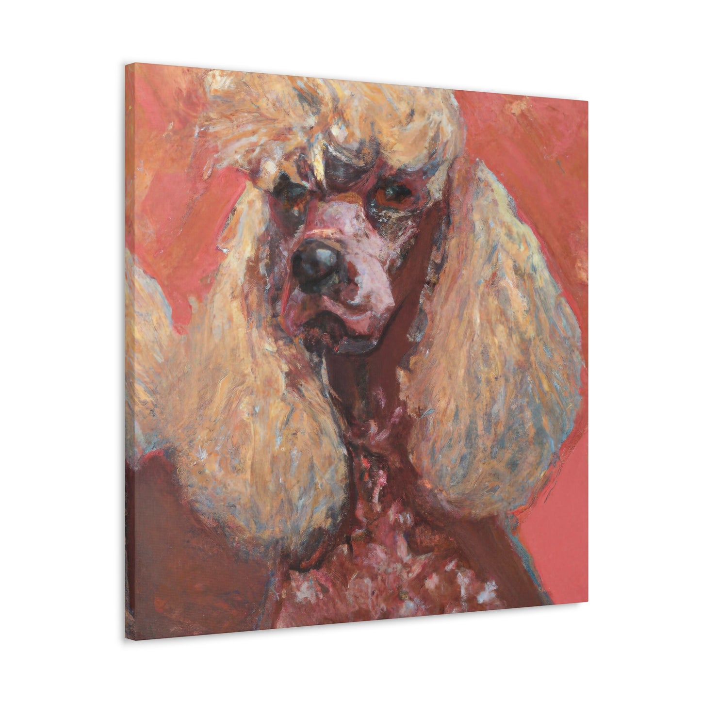 Monique de Beaumont - Poodle - Canvas