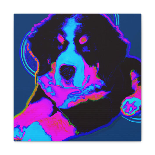 Princess Katherina d'Aremont - Bernese Mountain Dog - Canvas