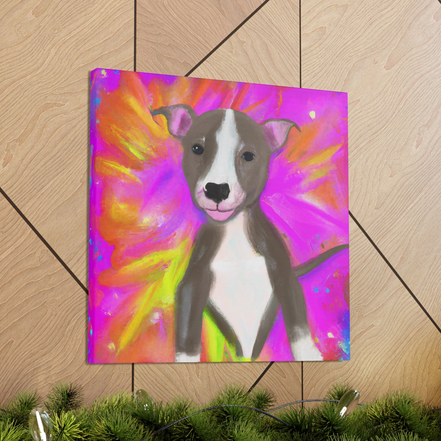 Artemisaristea Royaltea - Pitbull Puppy - Canvas