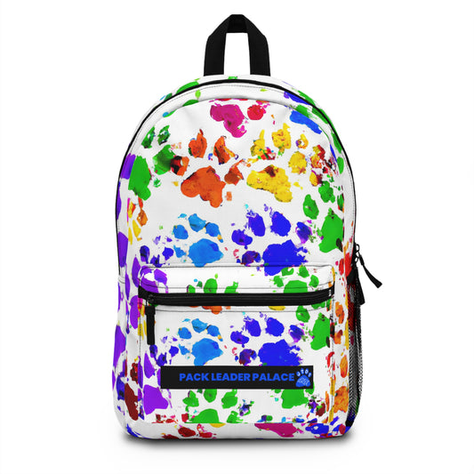 Renee Bourgeois - Paw Print - Back Pack