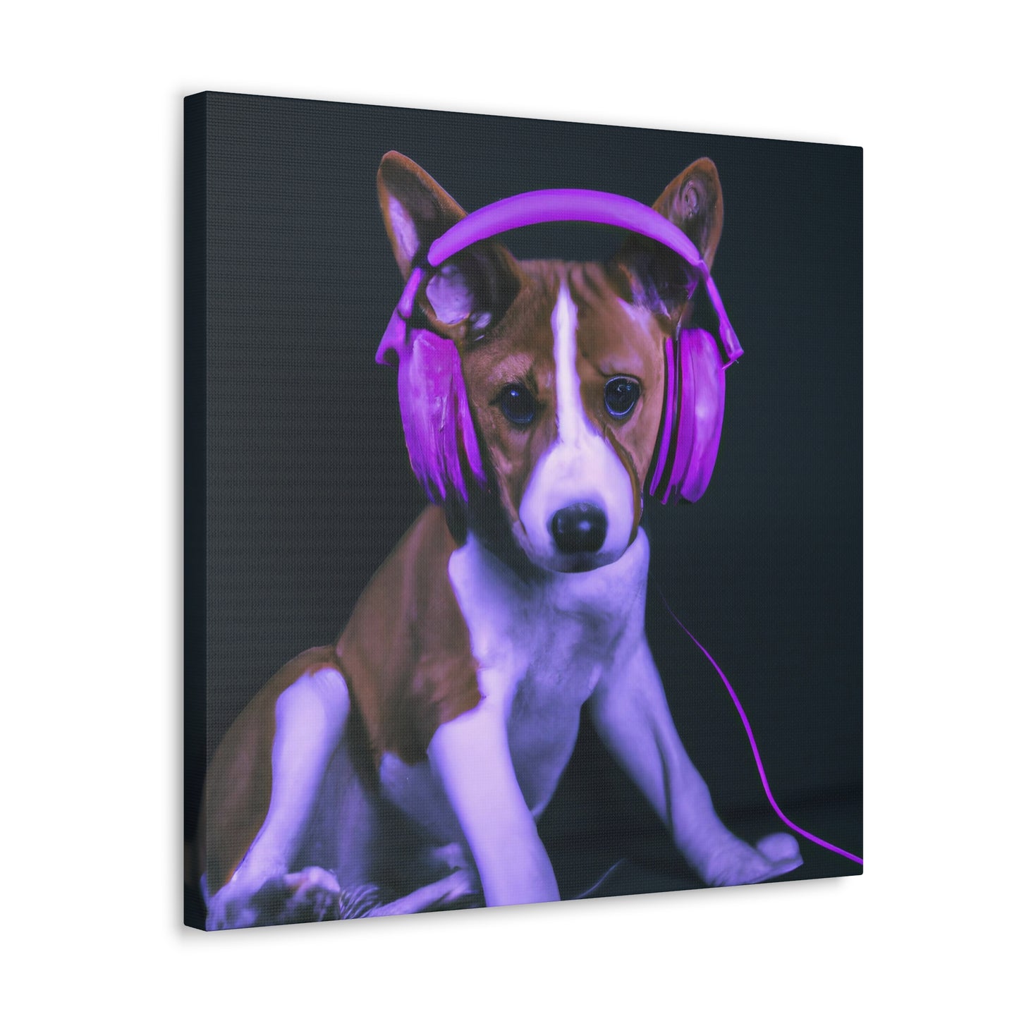 Shuenlana Mahkdoon - Basenji - Canvas