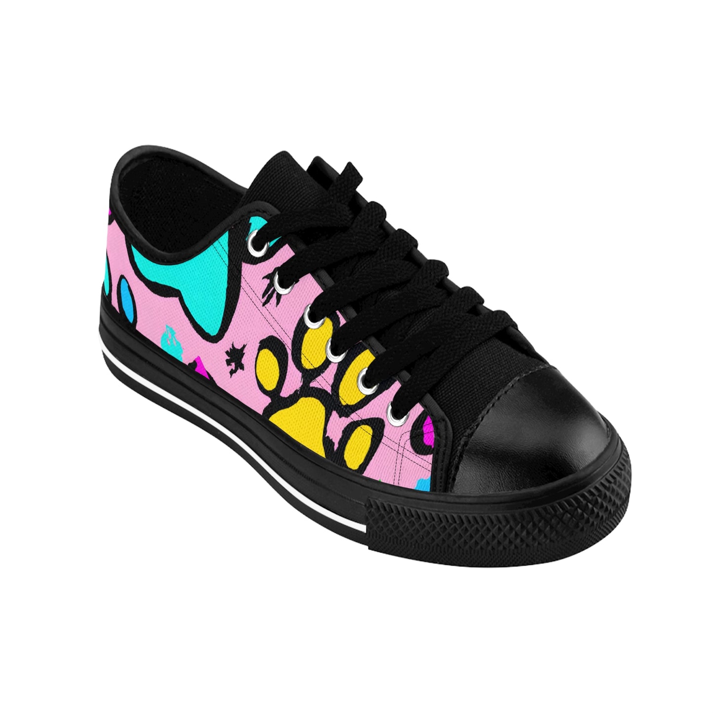 Marie-Josée Loubet - Paw Print - Low-Top