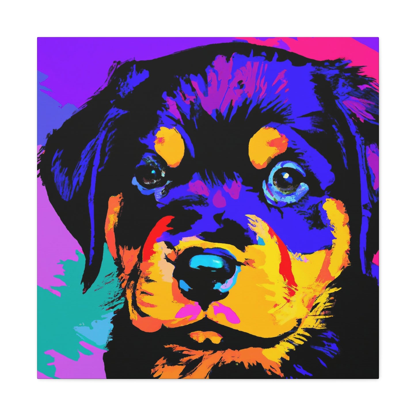 Fürst Wilhelm Von Holzmann - Rottweiler - Canvas