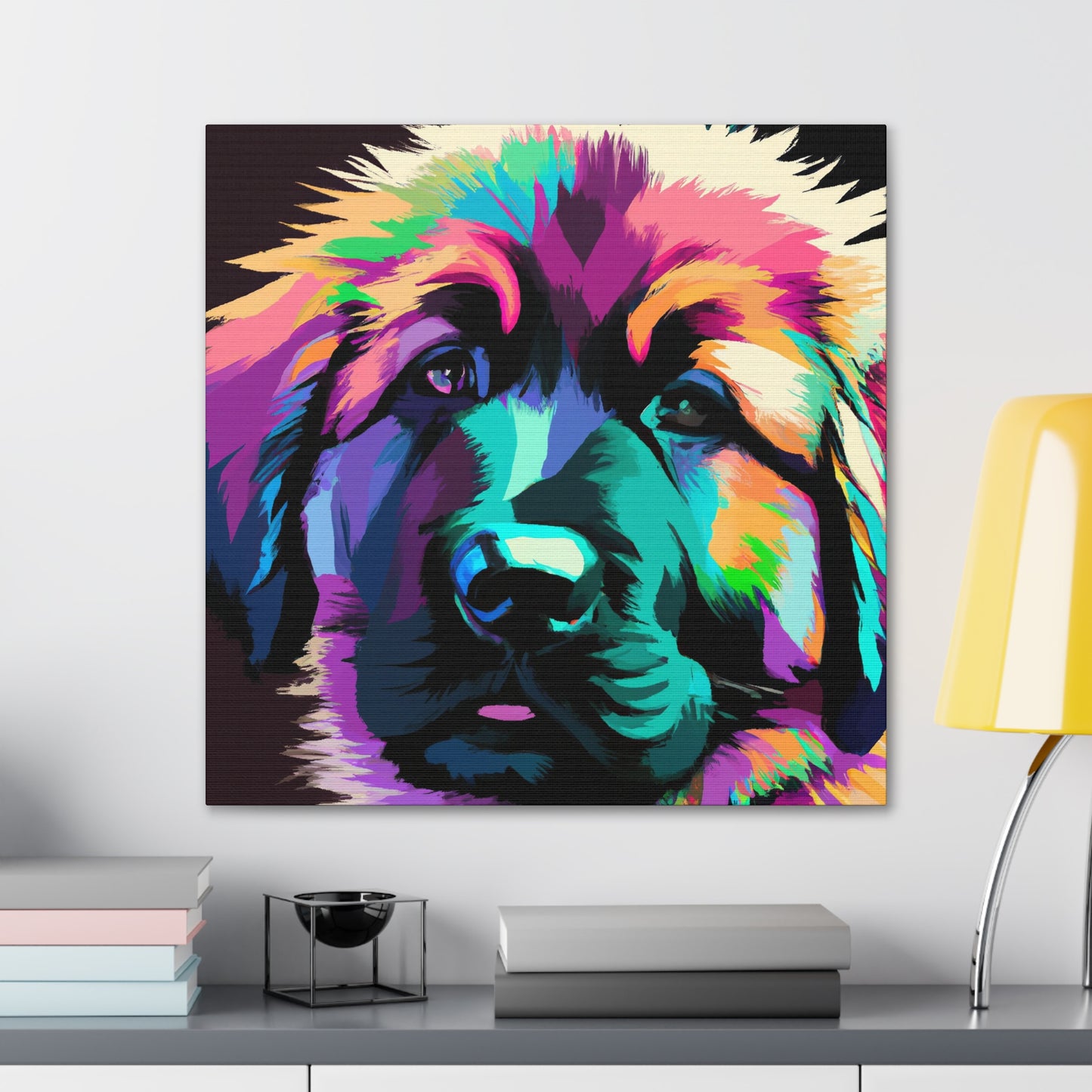 Baroness Estelle von Neumann - Leonberger - Canvas