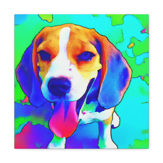 Kington Von Duetter - Beagle Puppy - Canvas