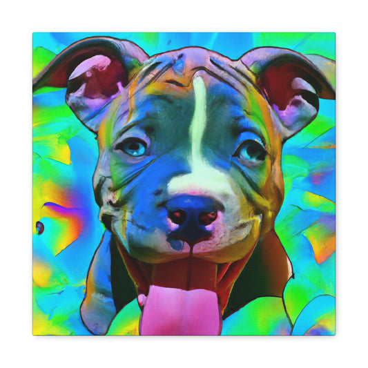 Princess Anastasia Valoire - Pitbull Puppy - Canvas