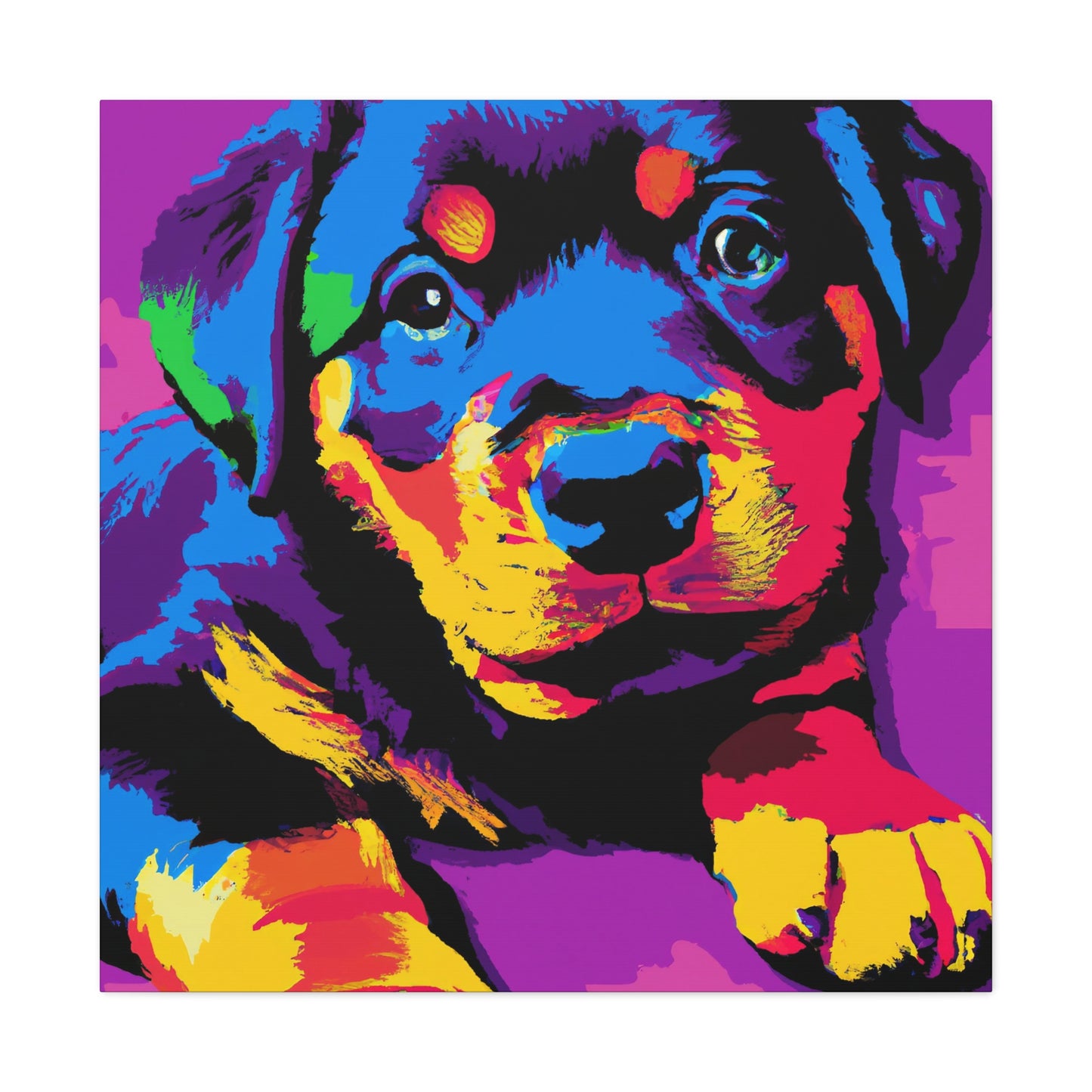 Countess Adelheid von Gottesheim - Rottweiler - Canvas