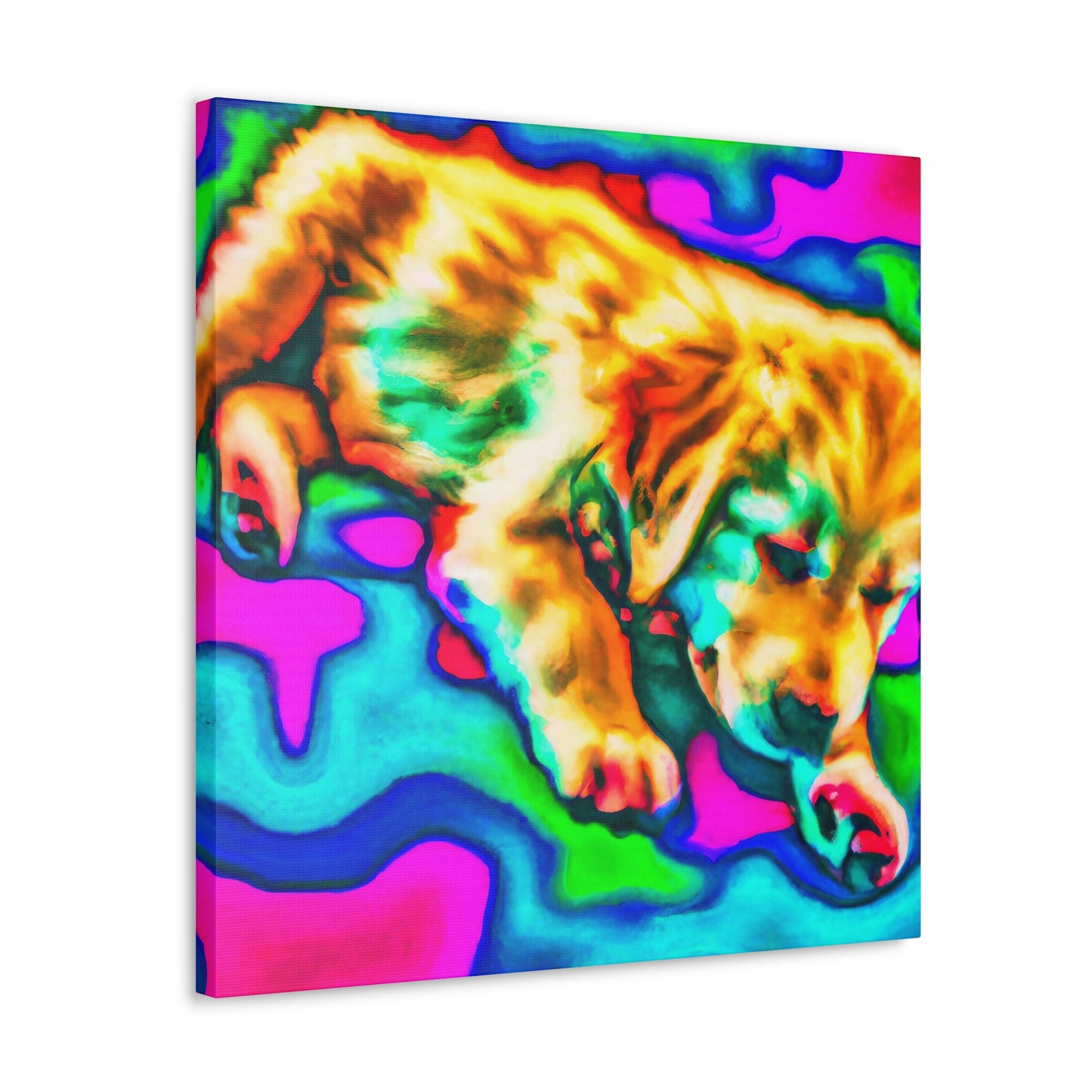 Regalia de Souveraine - Golden Retriever Puppy - Canvas