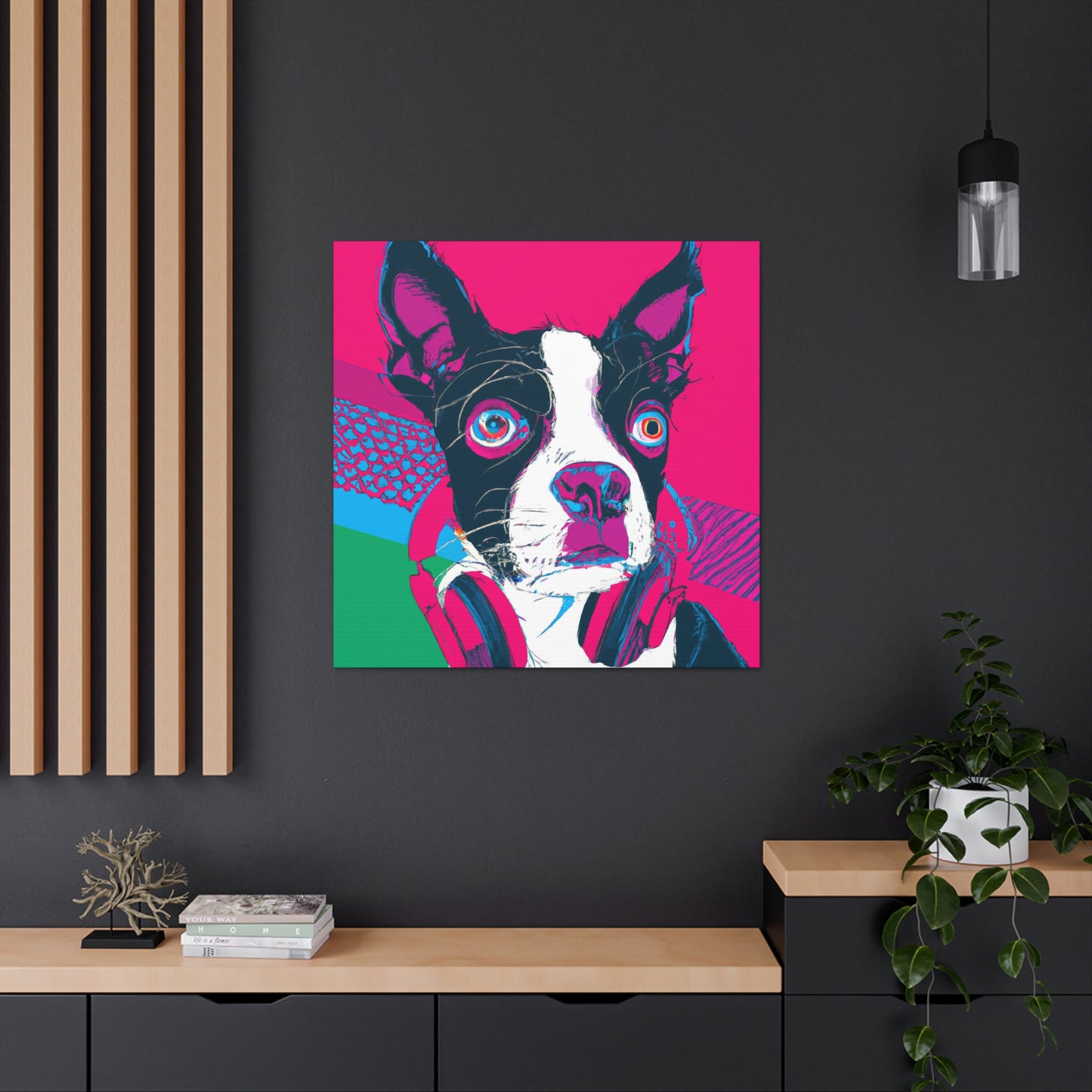 Victorius St.Johnstone - Boston Terrier - Canvas