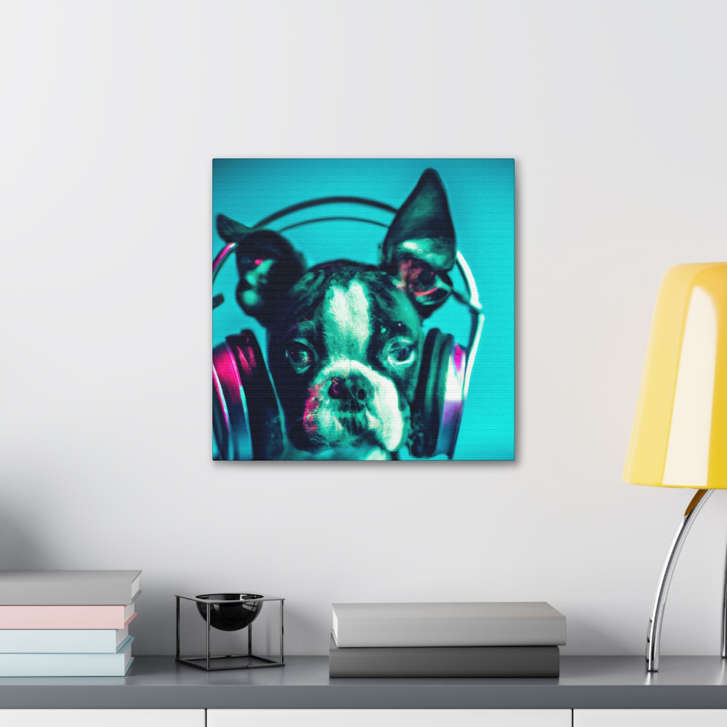 Ludovick Caspian Windsor - Boston Terrier - Canvas