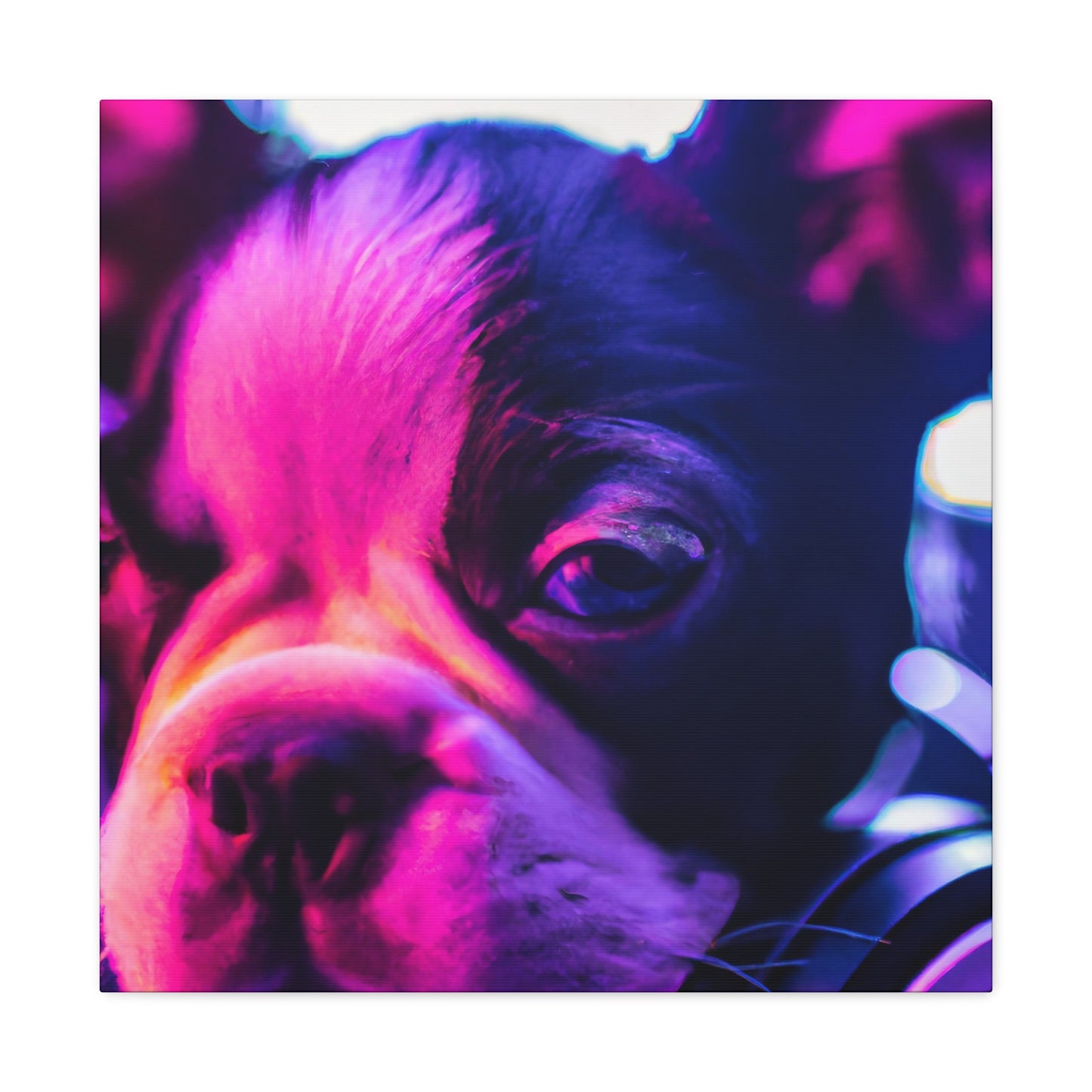 Princess Alexa of Boston - Boston Terrier - Canvas