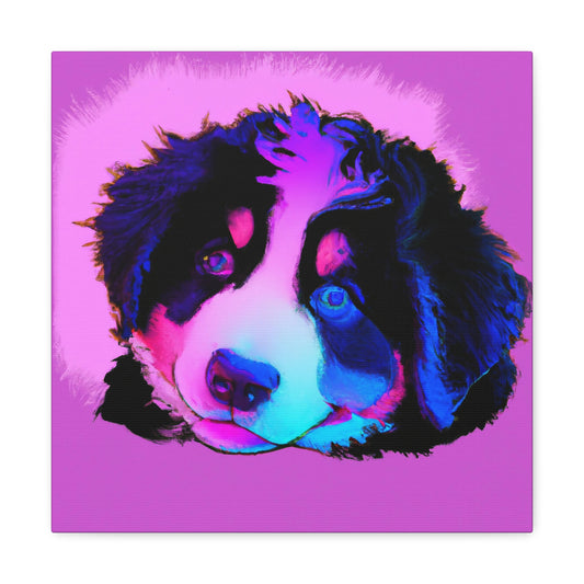 King Eugenia of D'Ascoli - Bernese Mountain Dog - Canvas