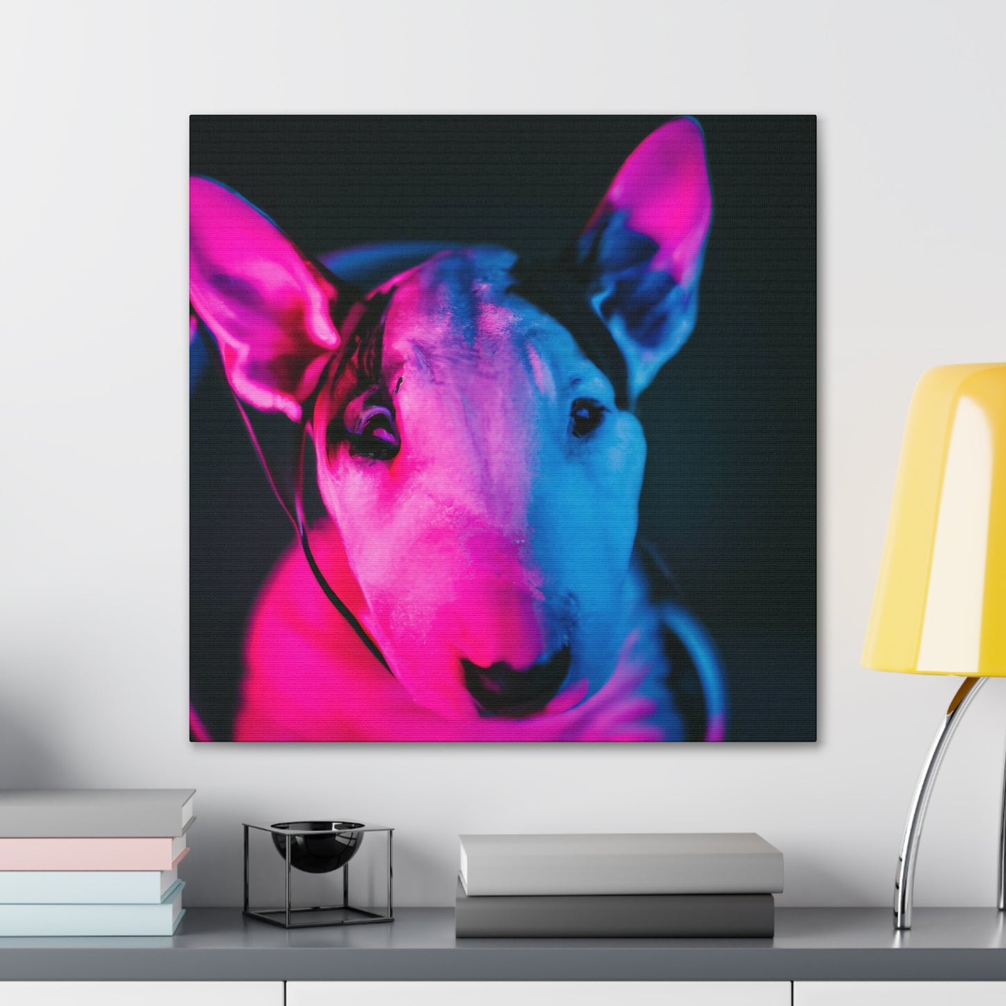 Clarissa Fortescue - Bull Terrier - Canvas