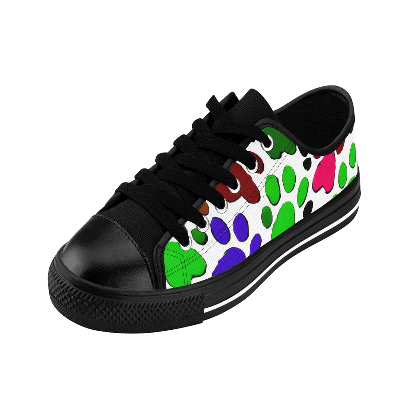 Chanteur Chaussures - Paw Print - Low-Top