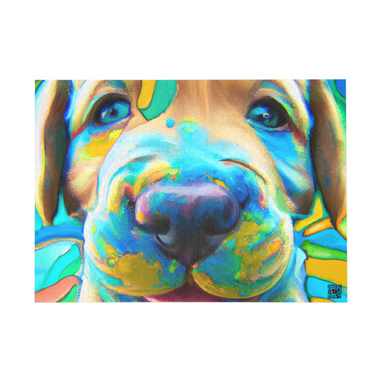 Maurice Grandéon - Labrador Retriever Puppy - Puzzle