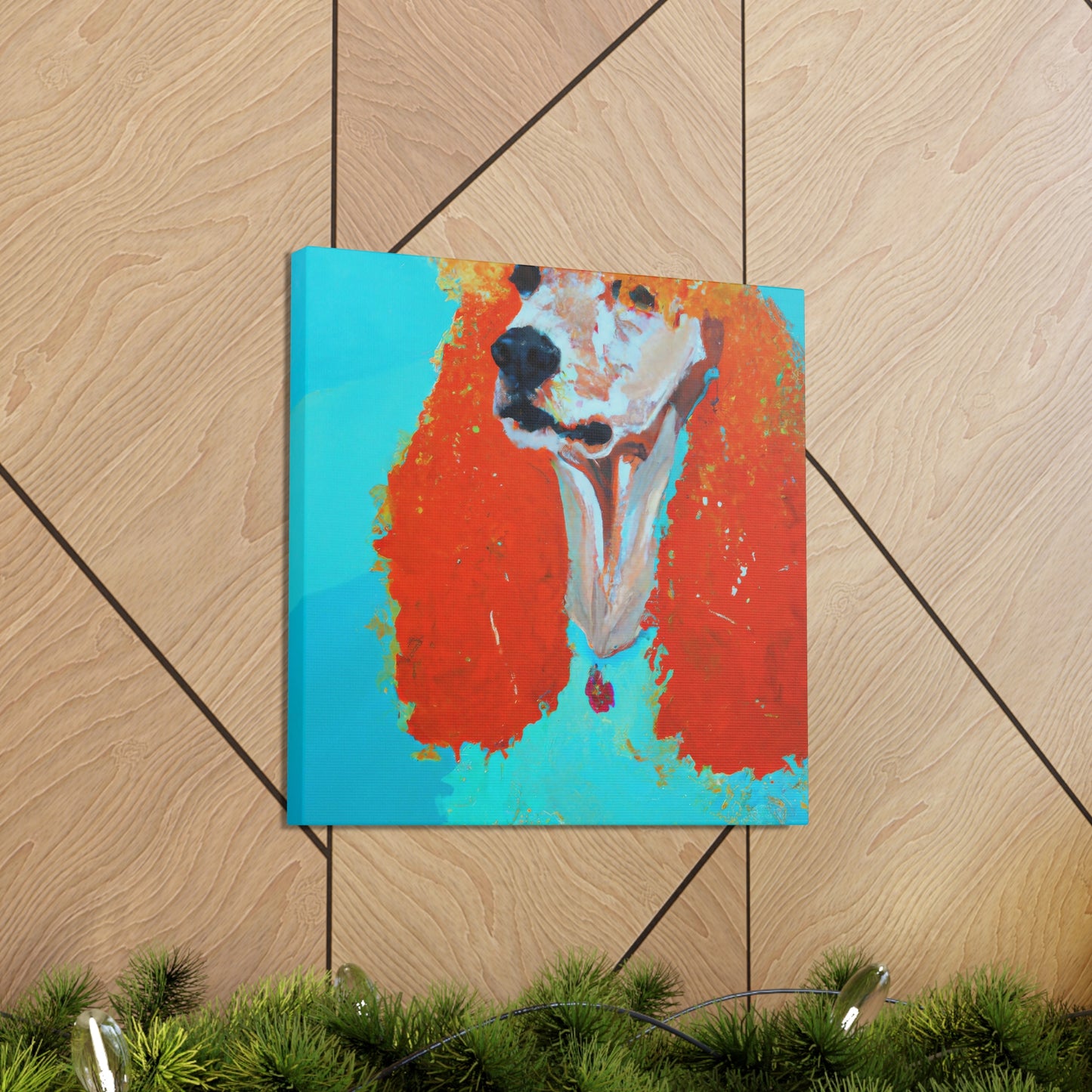 King Osvalde de Franchi - Poodle - Canvas