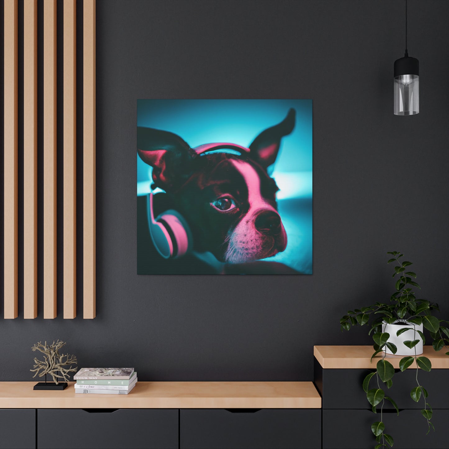 Ariston Cortez-Lancaster - Boston Terrier - Canvas