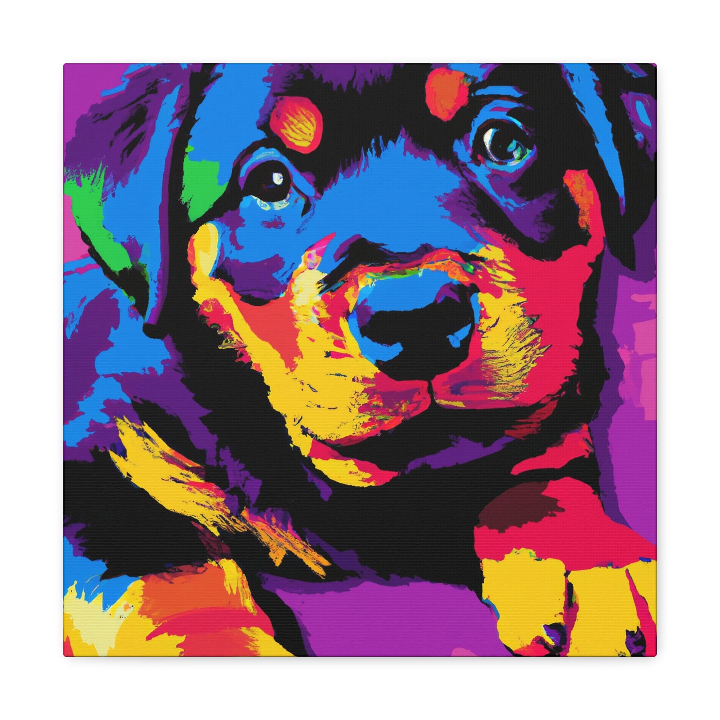 Countess Adelheid von Gottesheim - Rottweiler - Canvas