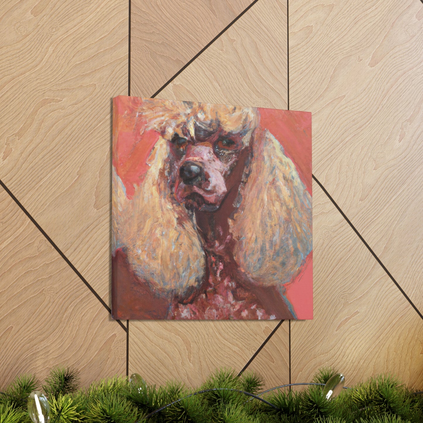 Monique de Beaumont - Poodle - Canvas