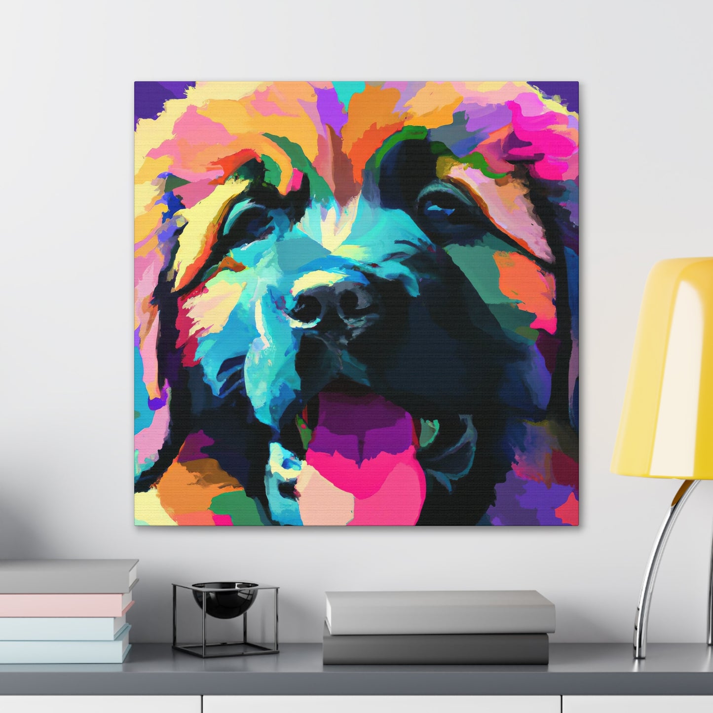 Countess Augusta von Lichtenstein - Leonberger - Canvas