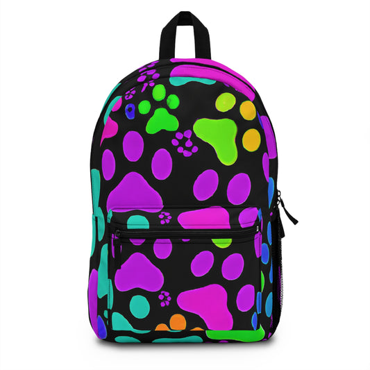 Jacques Alberesse - Paw Print - Backpack