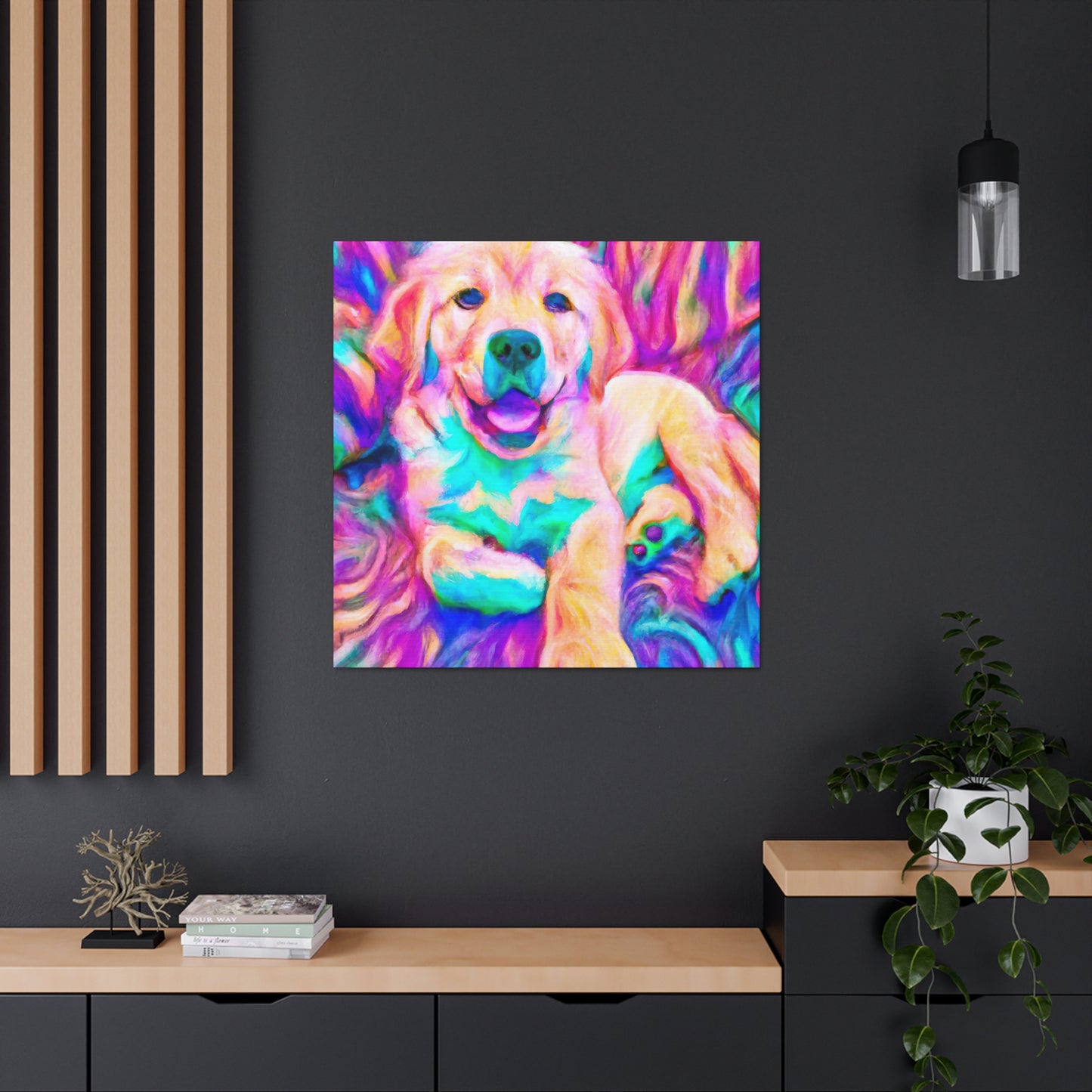 Countess Arabella of Lutwyche - Golden Retriever Puppy - Canvas