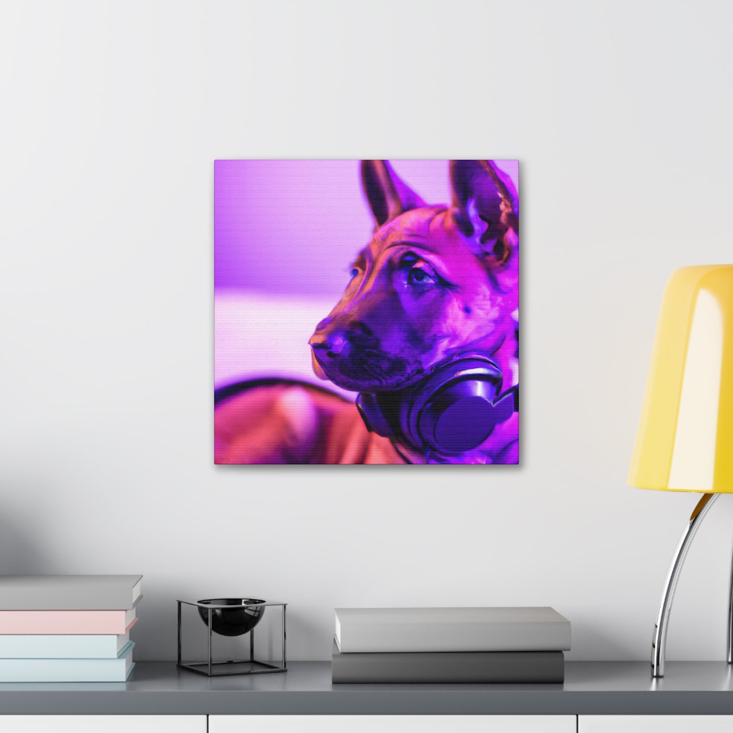 Archduke Madeline of Belgium - Belgian Malinois - Canvas