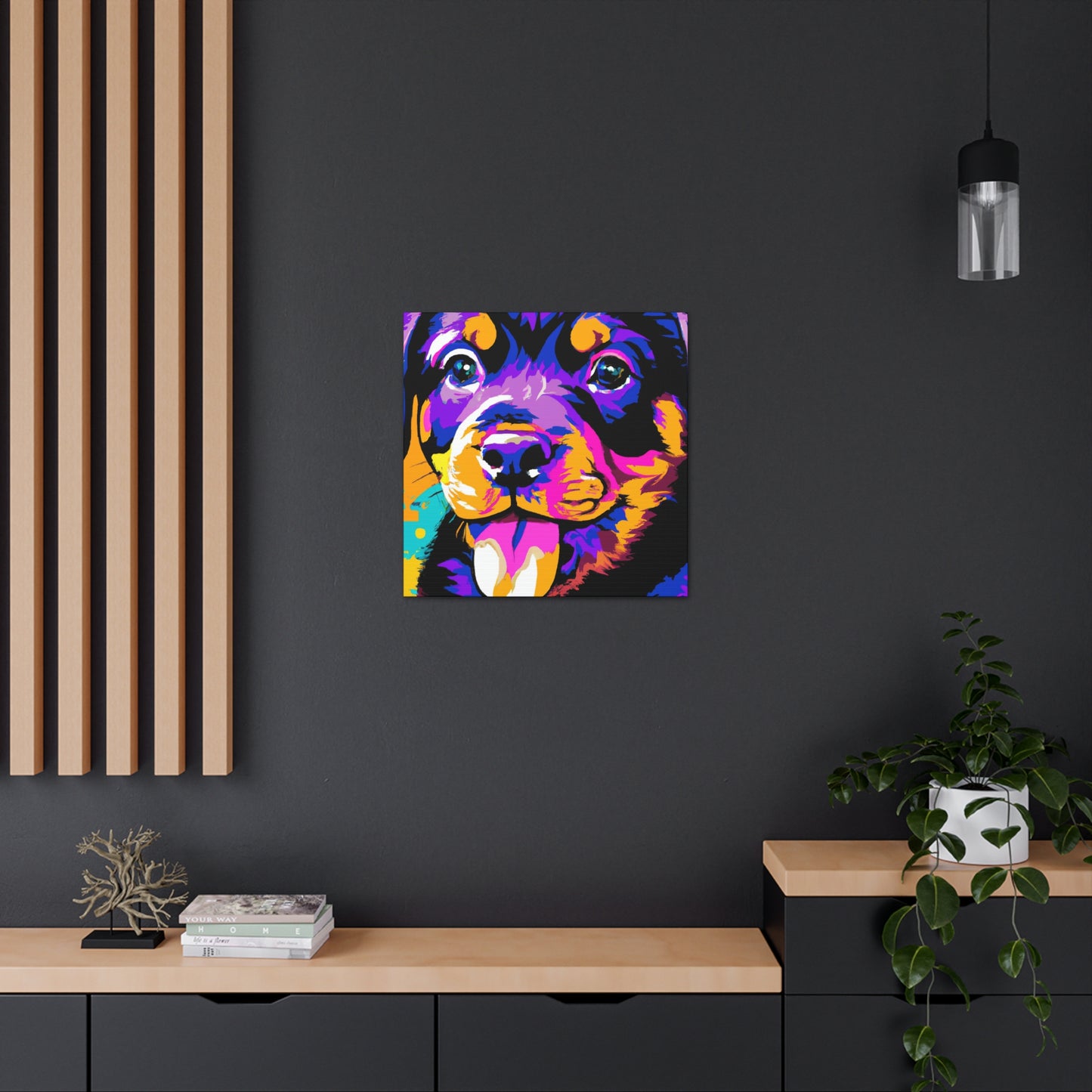 Friedrich von Freyenbeck - Rottweiler - Canvas